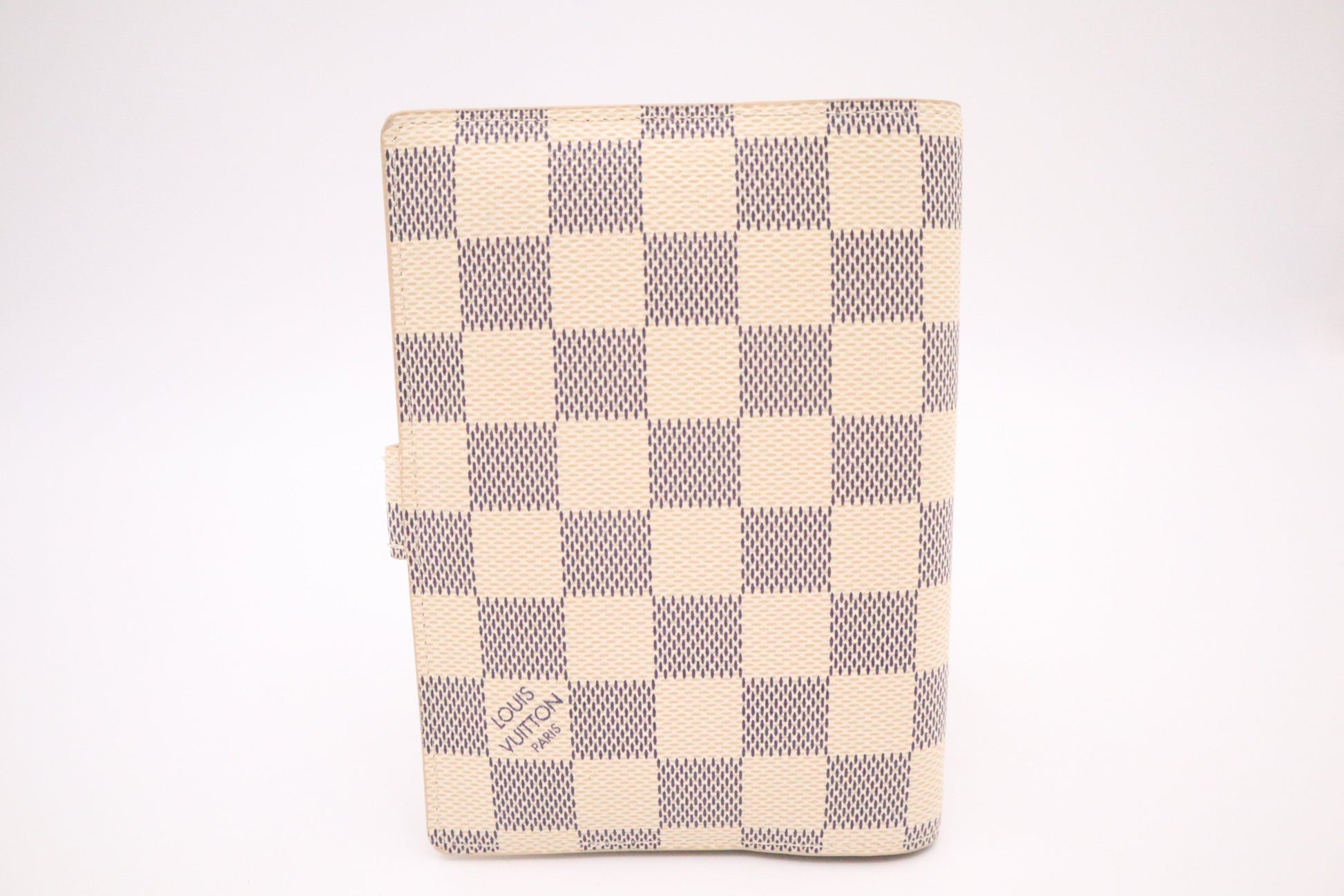 Louis Vuitton Agenda PM Azur Damier Canvas Handbag Damier Azur
