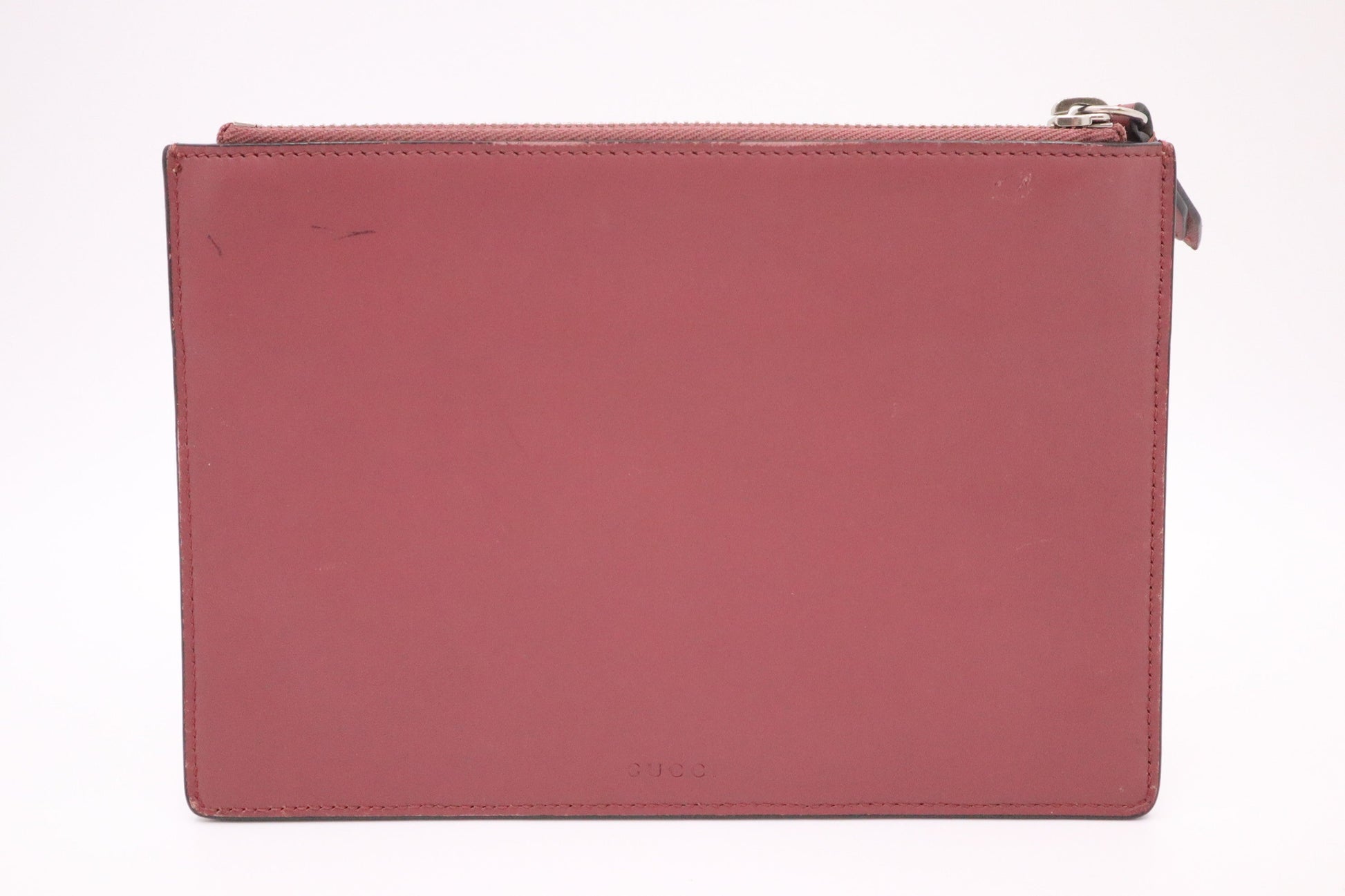 Gucci Blooms GG Canvas Pink Clutch Bag