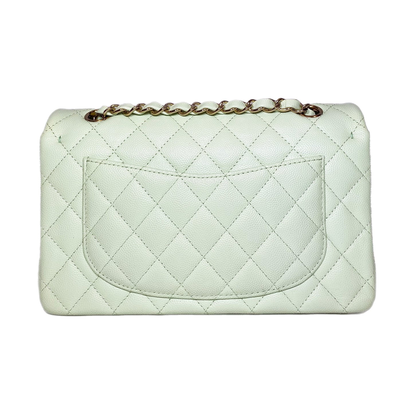Chanel Mint Small Double Flap Bag