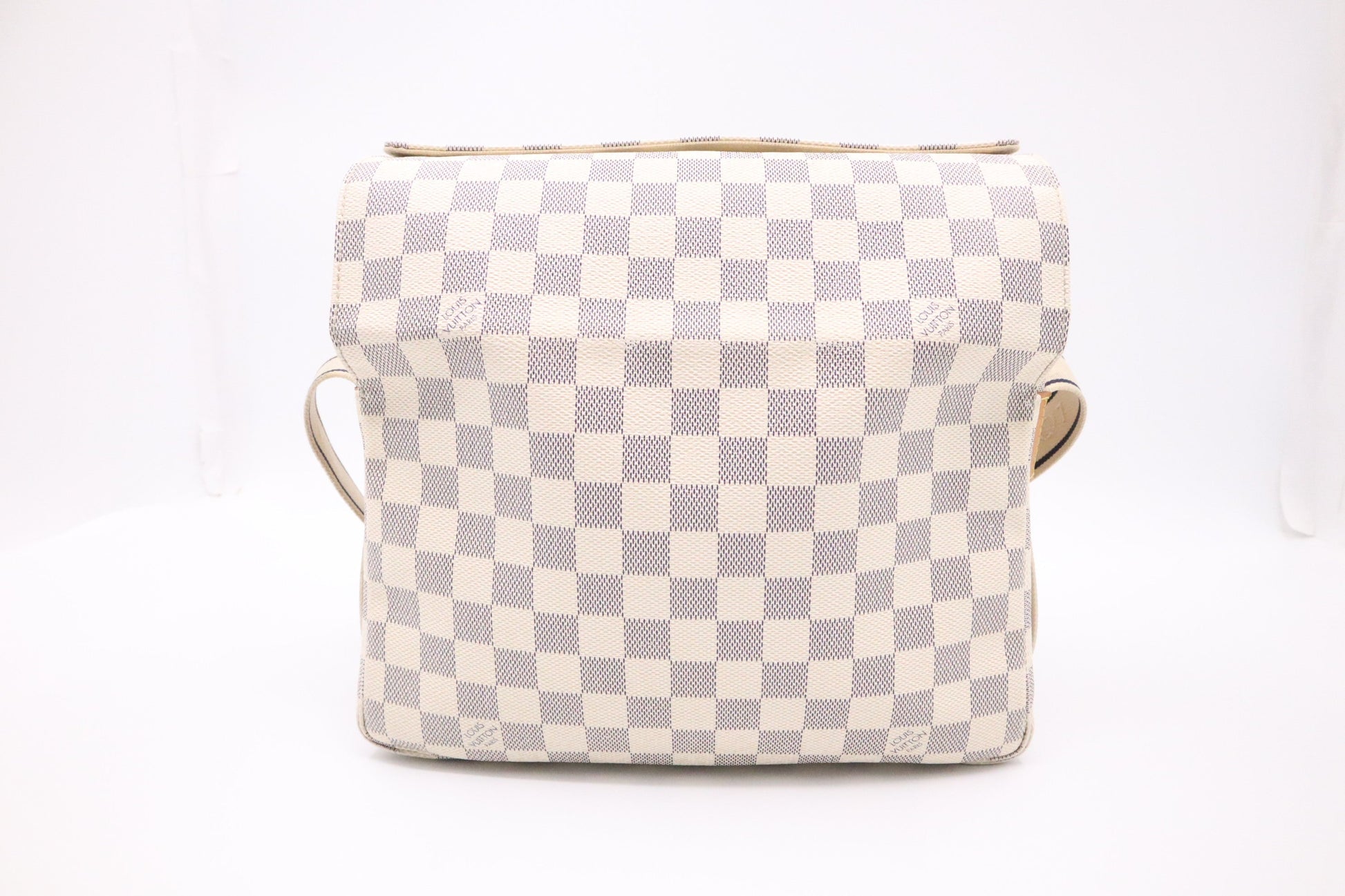 Louis Vuitton Naviglio Azur Damier Canvas Shoulder Bag