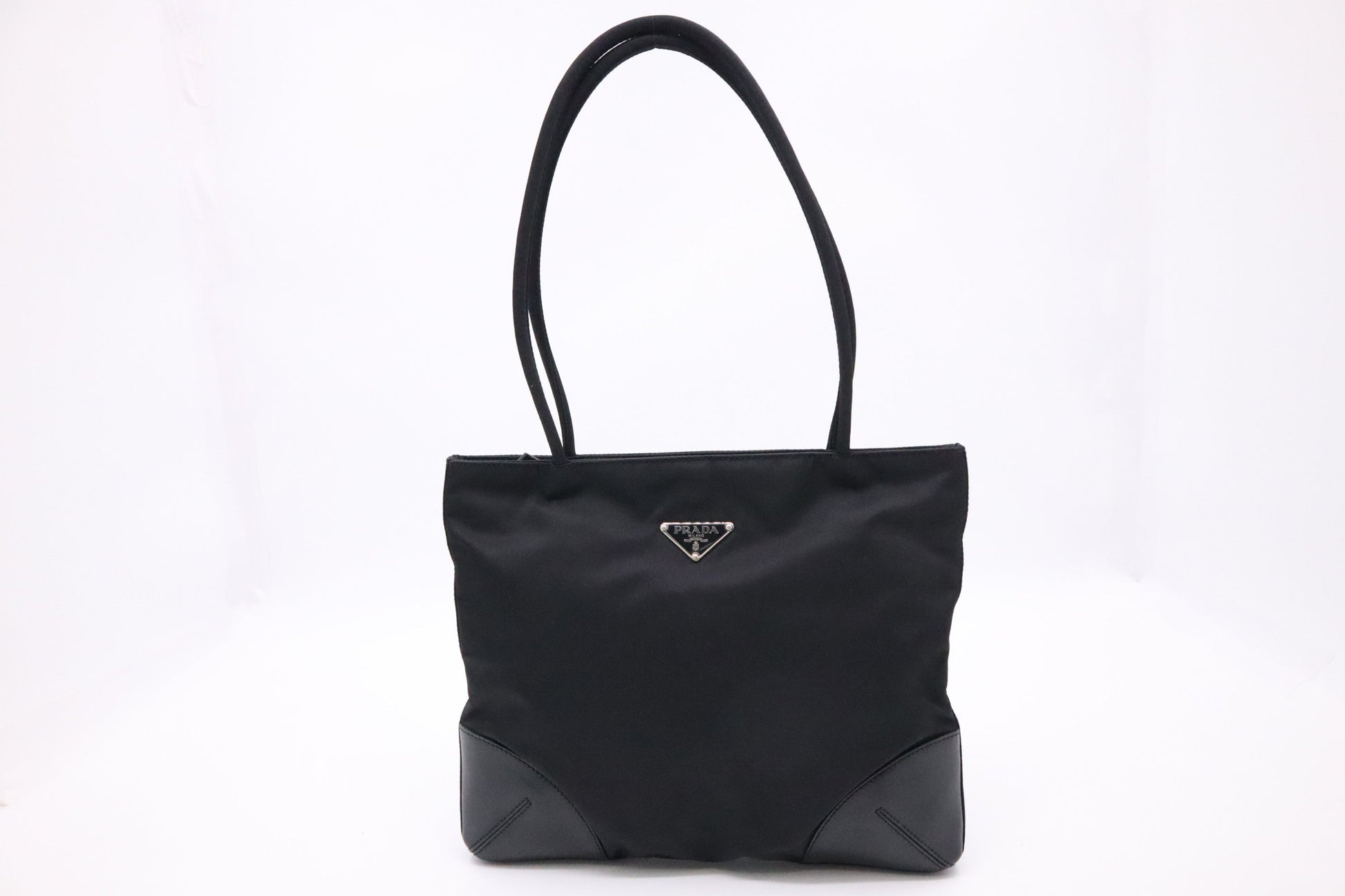 Prada Shoulder Bag In Canvas Nylon
