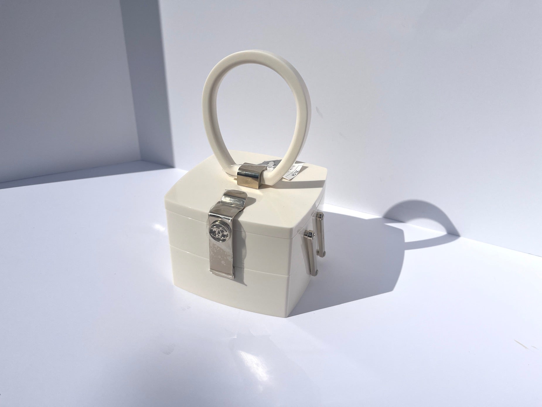 Chanel New Minaudière Limited Edition Lucite Vanity Case With Bag
