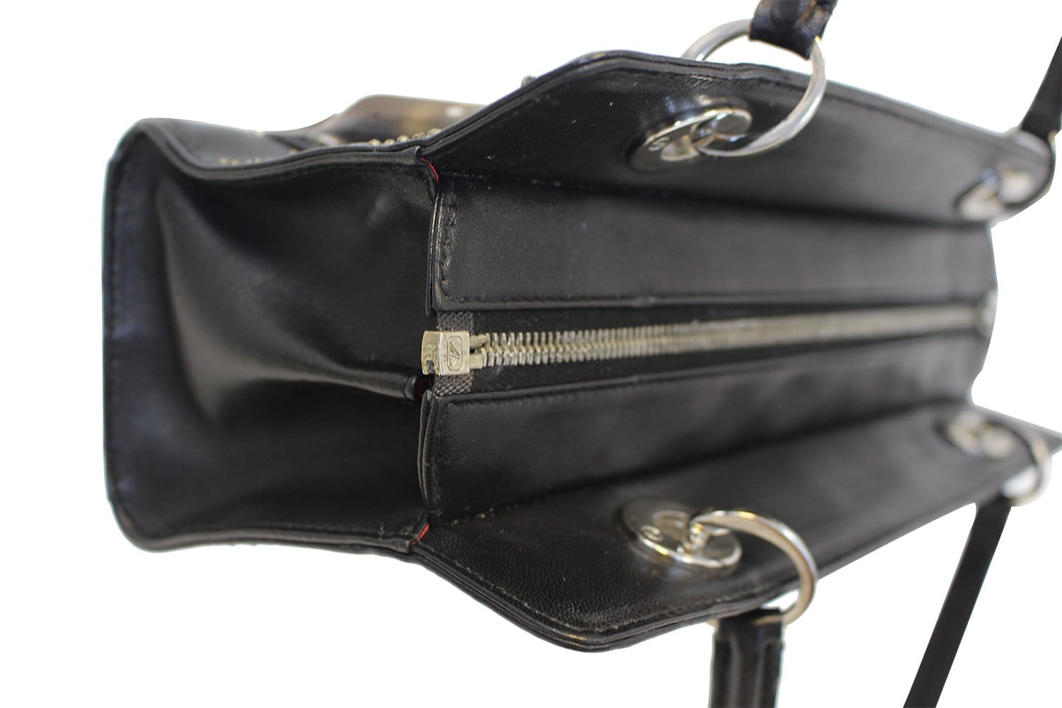 Dior Studded Lady Shoulder Bag Black