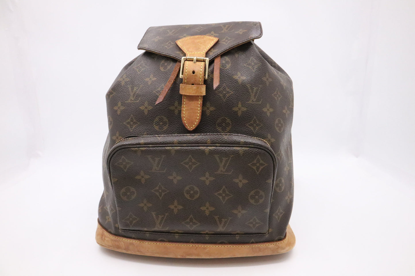 Louis Vuitton Montsouris GM Monogram Canvas Handbag Canvas 3