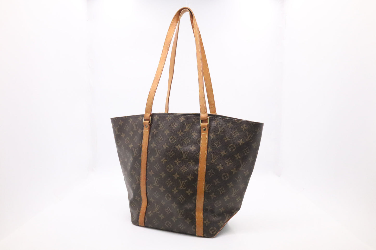 Louis Vuitton Sac Shopping 48 Monogram Canvas Handbag Canvas 4