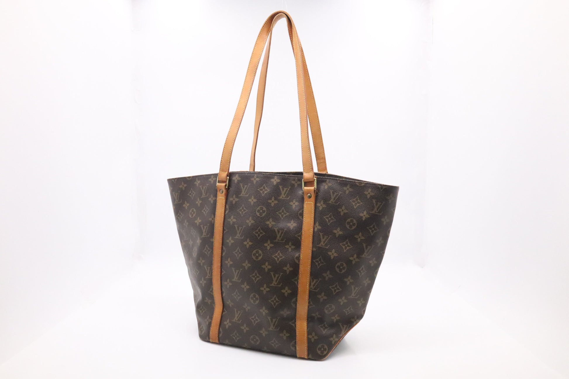 Louis Vuitton Sac Shopping 48 Monogram Canvas Handbag Canvas 4