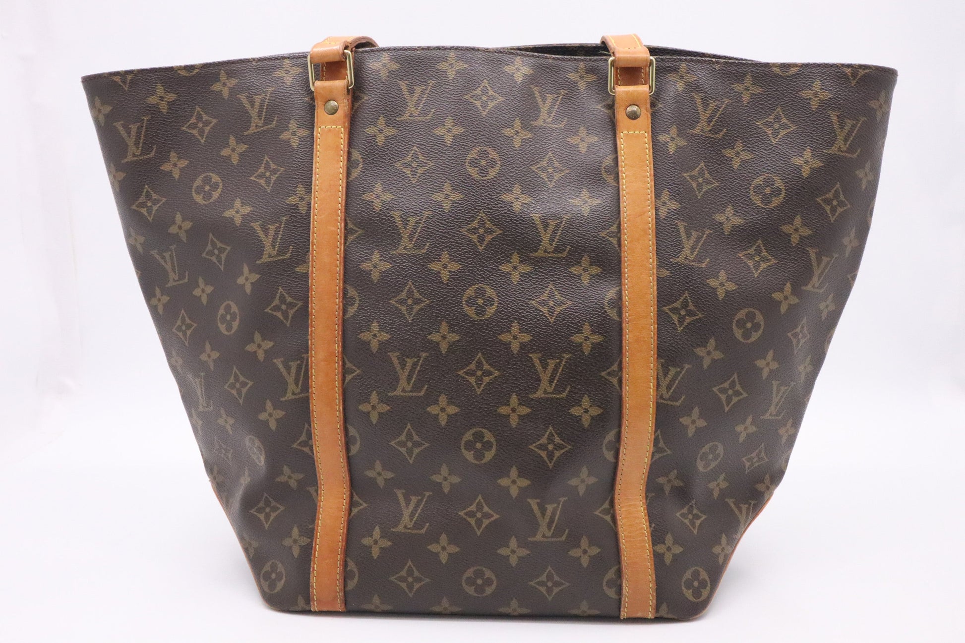 Louis Vuitton Sac Shopping 48 Monogram Canvas Handbag Canvas 4