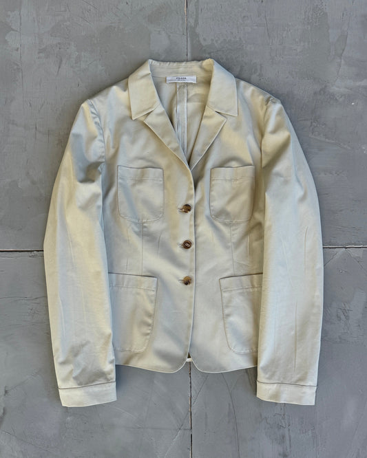 Prada Handbag AW Cotton Blazer - M