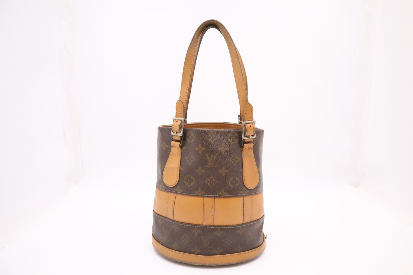 Louis Vuitton French Company Bucket PM Monogram Canvas Bucket Bag
