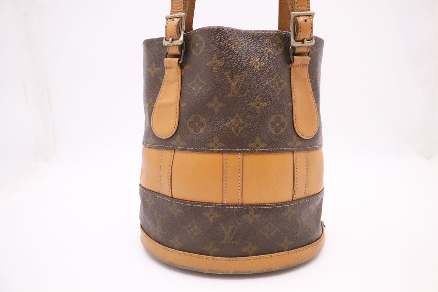 Louis Vuitton French Company Bucket PM Monogram Canvas Bucket Bag