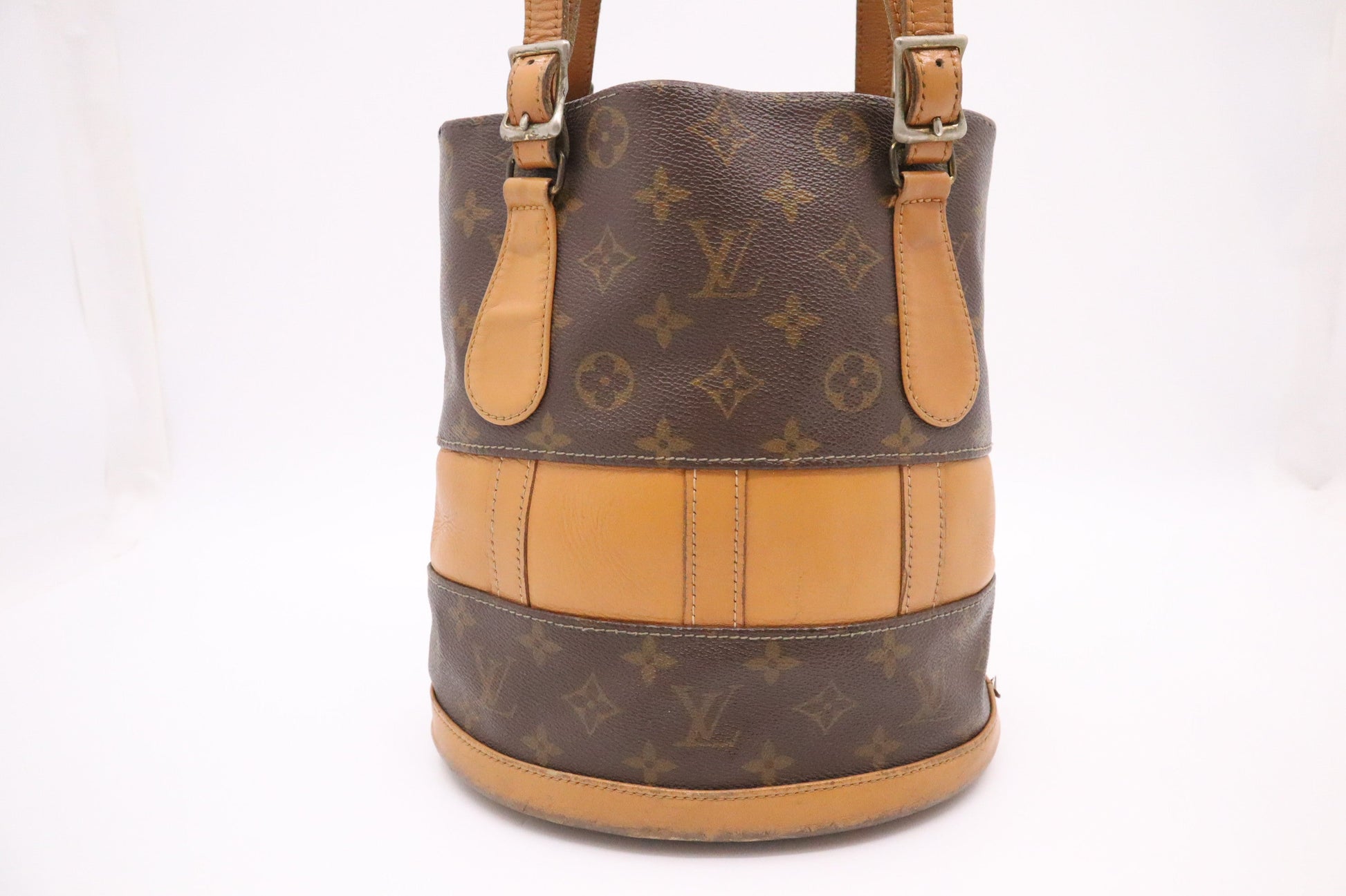 Louis Vuitton French Company Bucket PM Monogram Canvas Bucket Bag