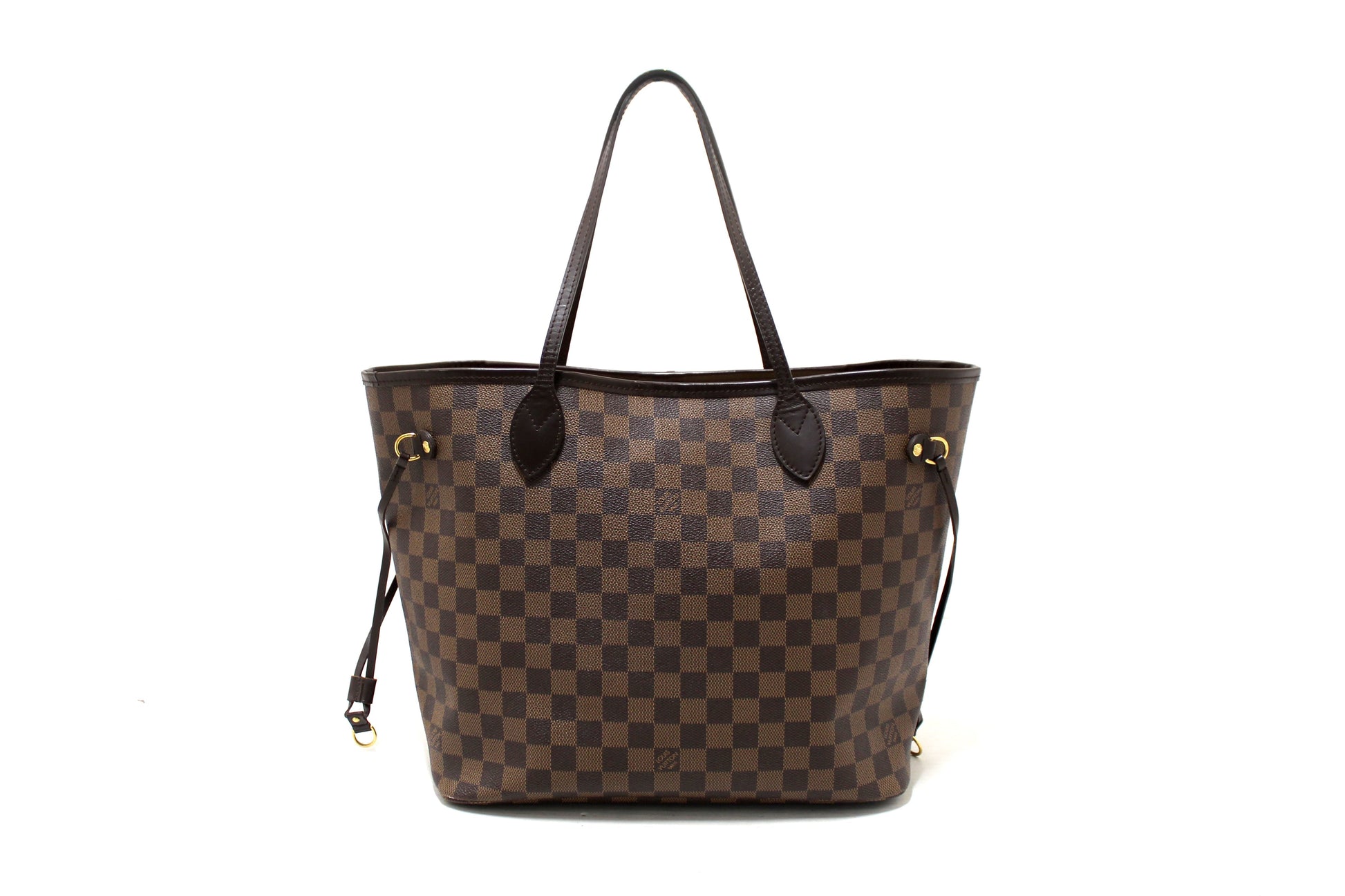 Louis Vuitton Damier Ebene Neverfull MM Shoulder Bag