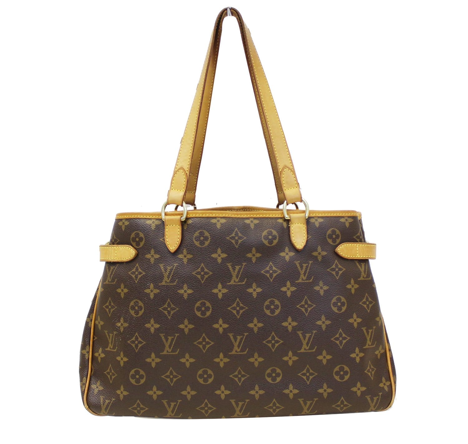 Louis Batignolles Horizontal Shoulder Tote Bag Canvas Monogram Shoulder Bag