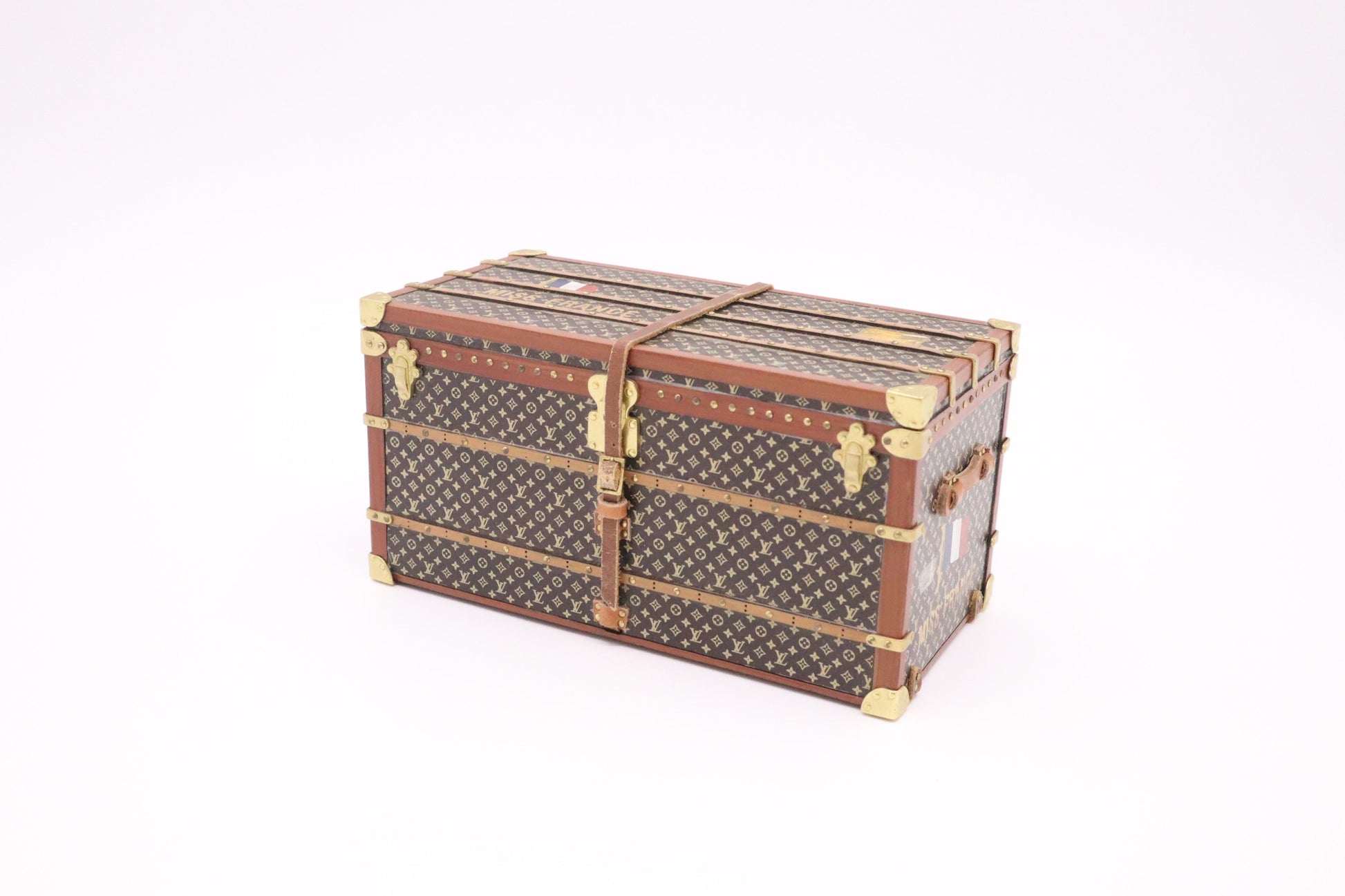 Louis Vuitton Miss France Trunk Paper Weight Handbag