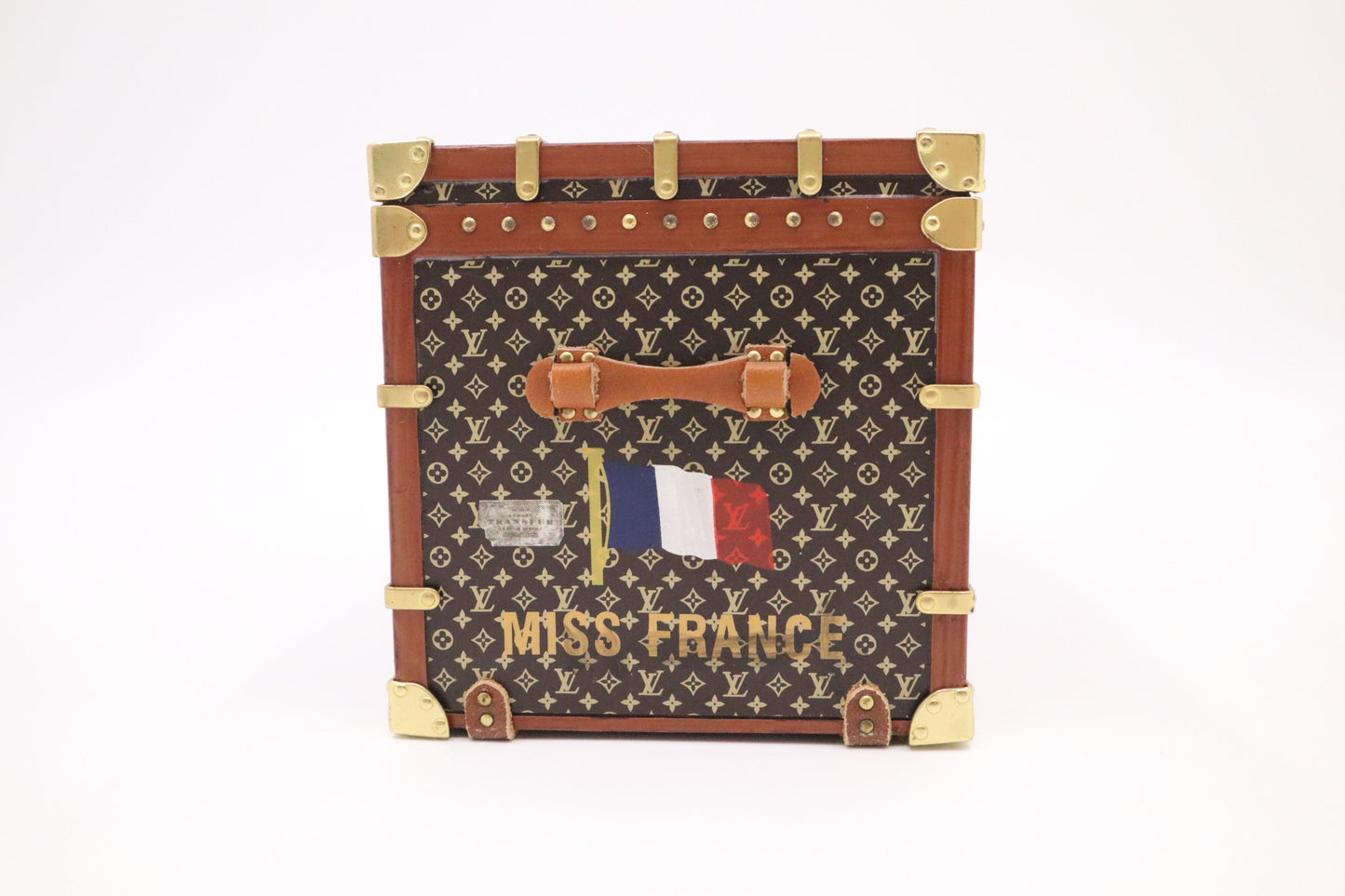 Louis Vuitton Miss France Trunk Paper Weight Handbag