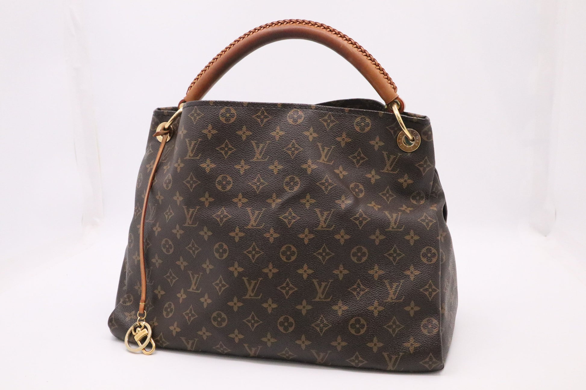 Louis Vuitton Artsy MM Monogram Canvas Handbag Monogram Canvas
