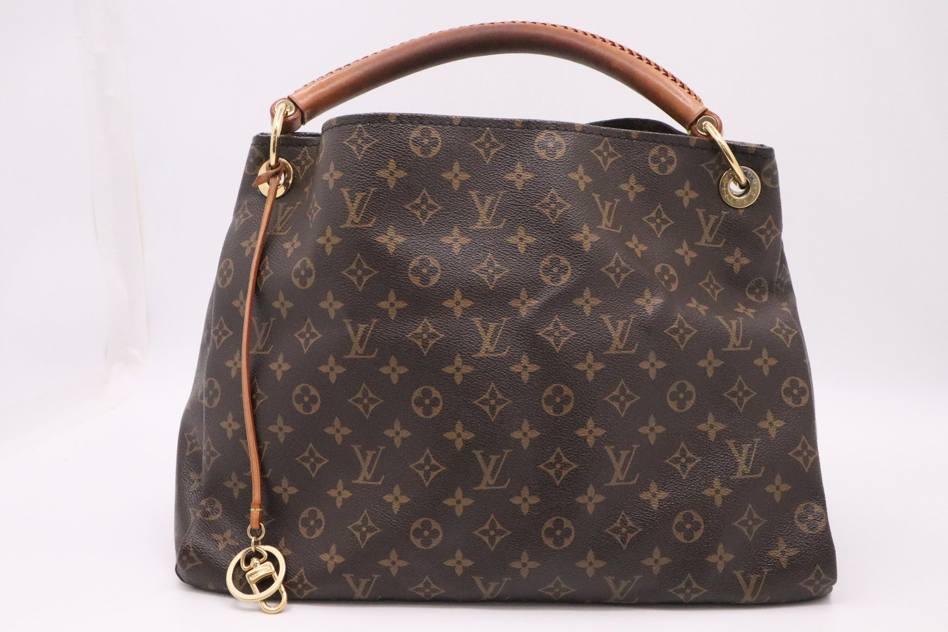 Louis Vuitton Artsy MM Monogram Canvas Handbag Monogram Canvas