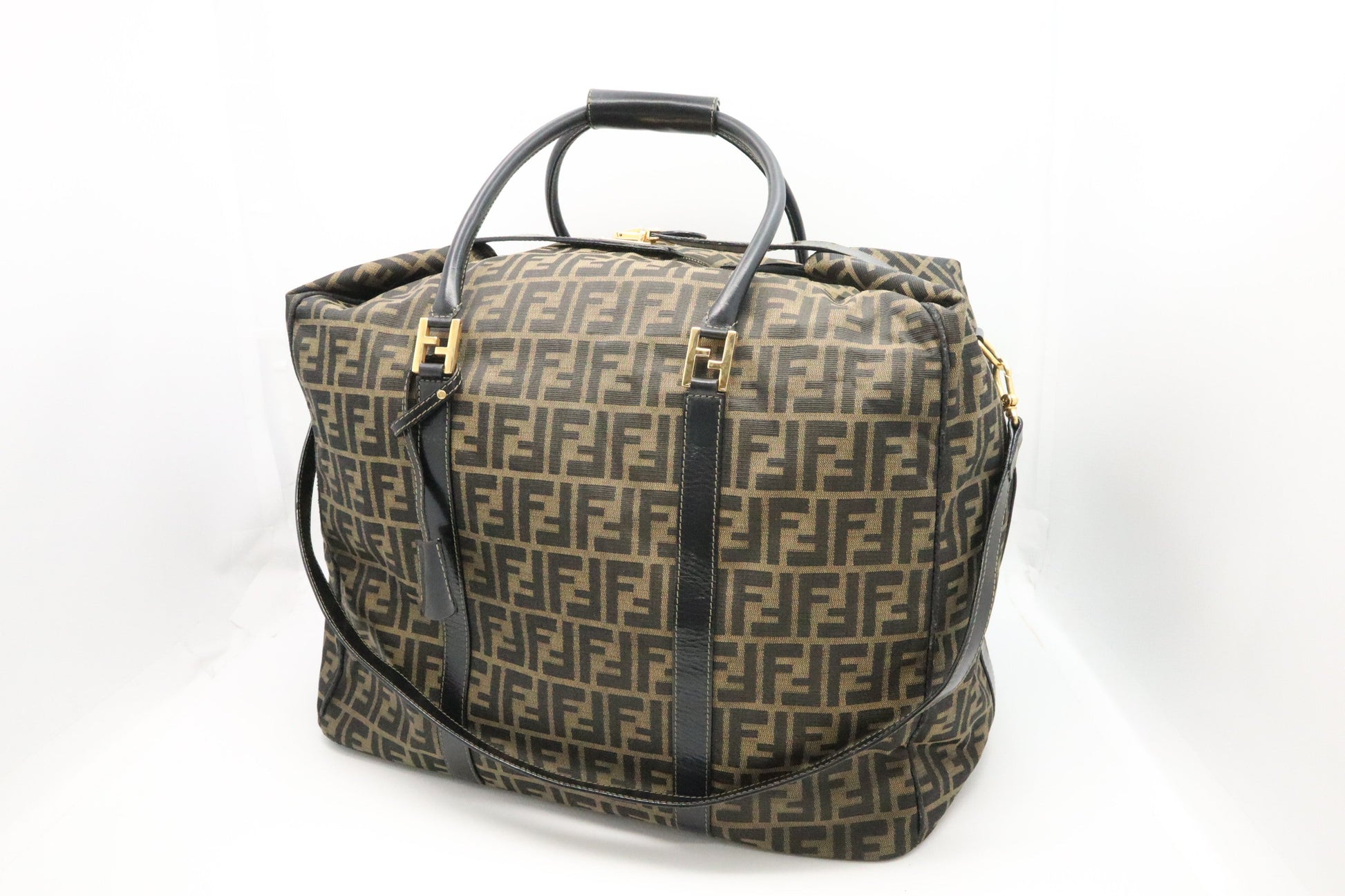 Fendi Travel Bag In Zucca Canvas