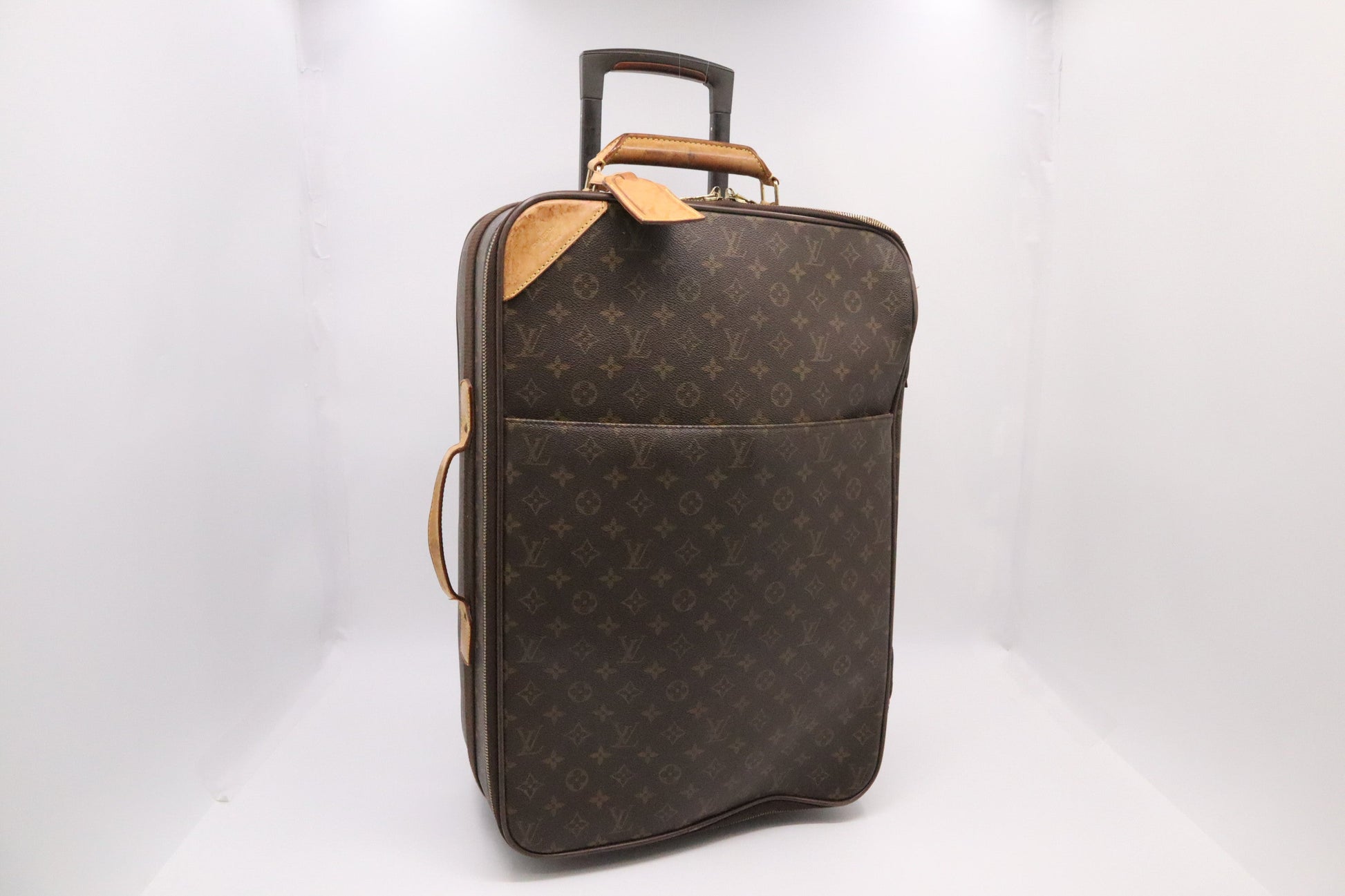 Louis Vuitton Pegase 55 Monogram Canvas Handbag Canvas 7
