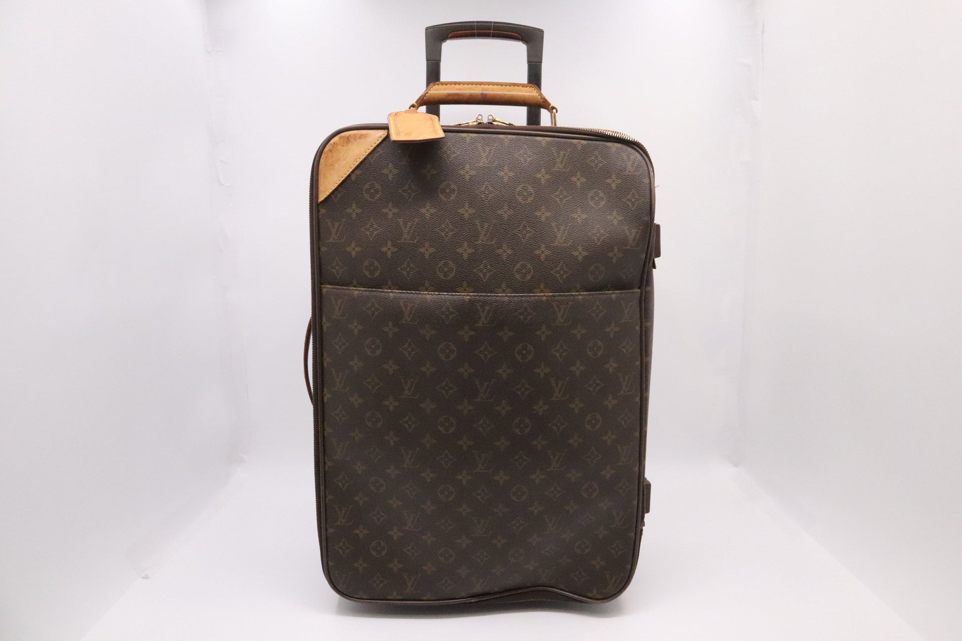 Louis Vuitton Pegase 55 Monogram Canvas Handbag Canvas 7