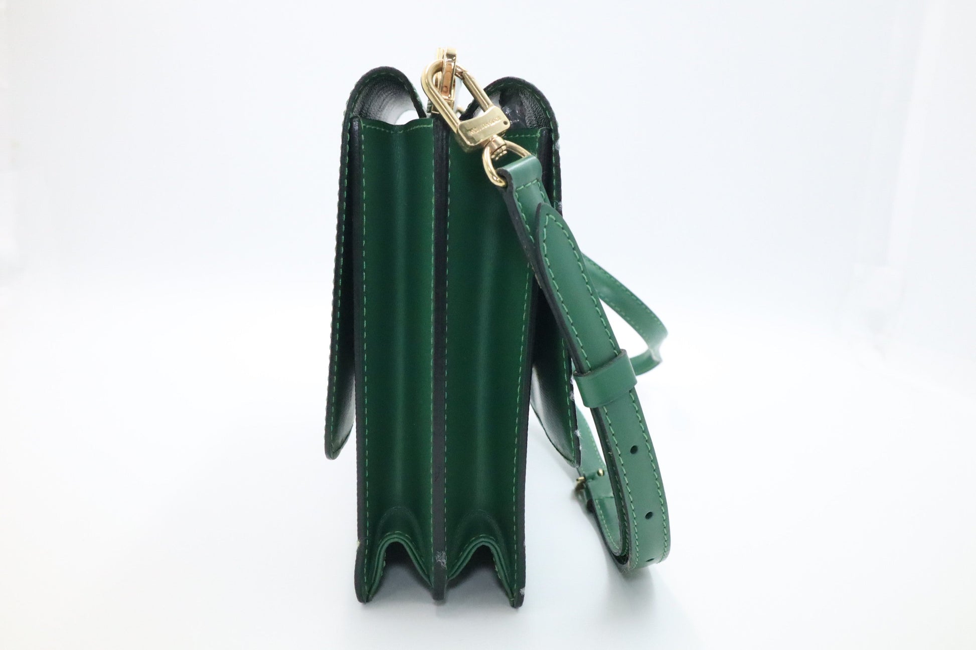 Louis Vuitton Grenelle Epi Leather Green Handbag