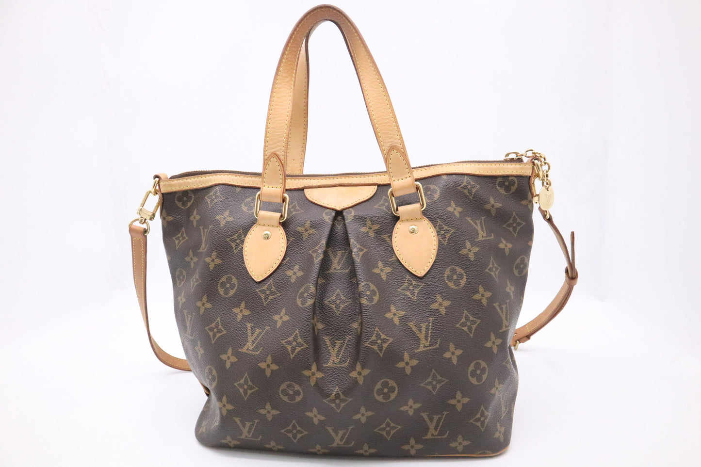 Louis Vuitton Palermo PM Monogram Canvas Handbag Canvas 1