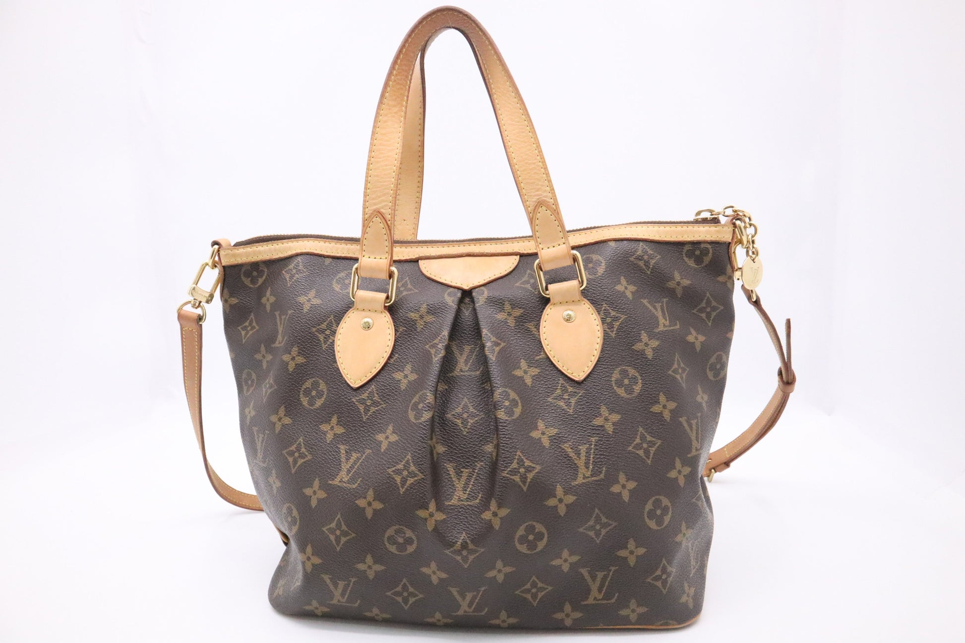 Louis Vuitton Palermo PM Monogram Canvas Handbag Canvas 1