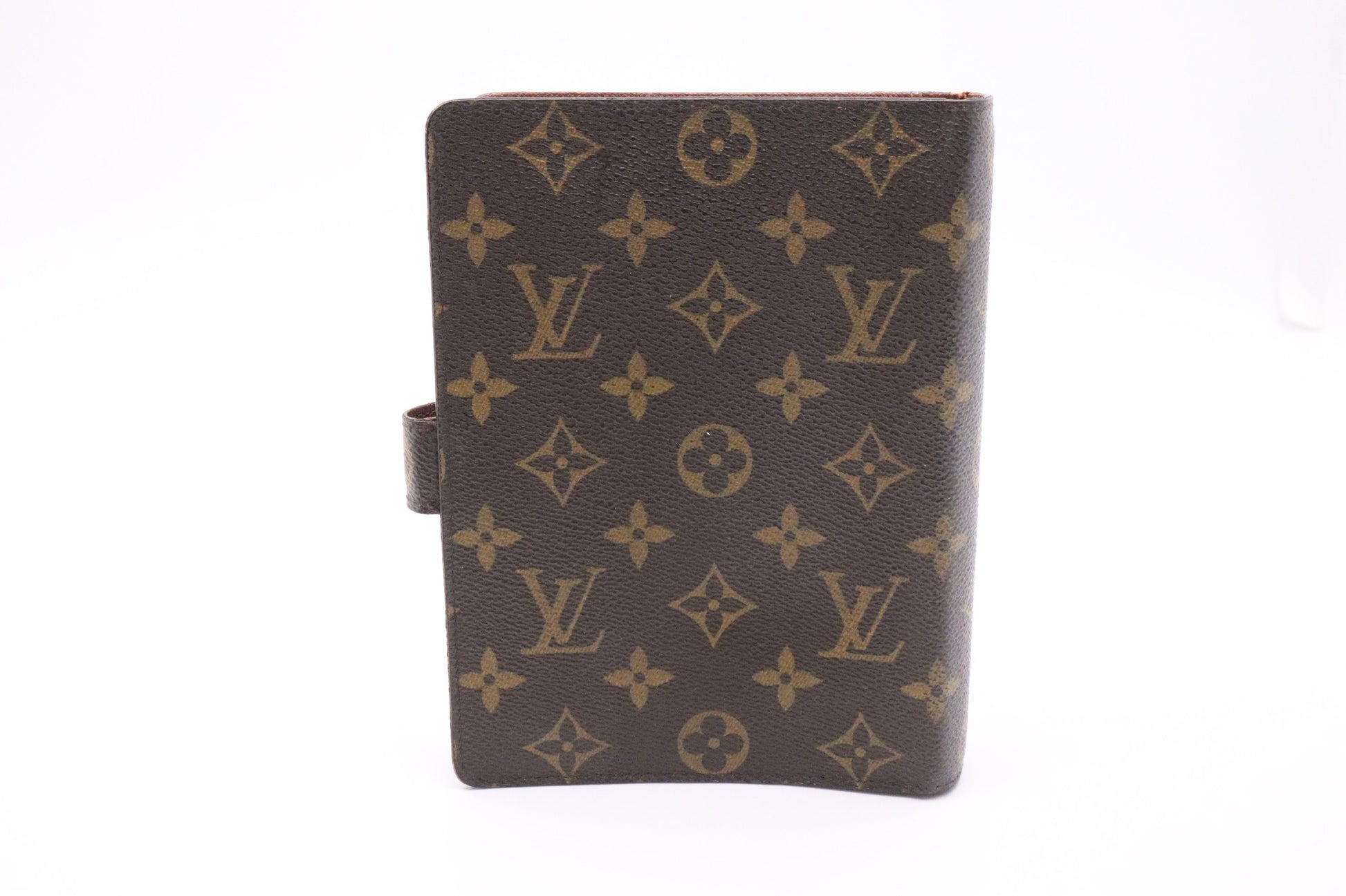 Louis Vuitton Agenda MM Monogram Canvas Handbag Canvas 1