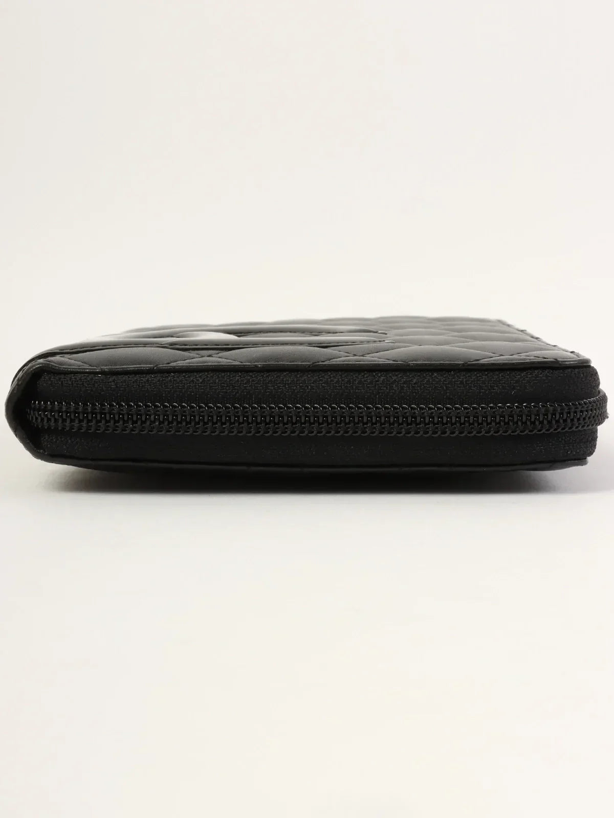 Chanel Around  Made Cambon Long Wallet Black
