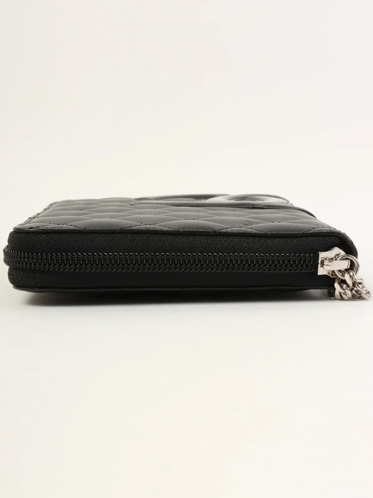 Chanel Around  Made Cambon Long Wallet Black
