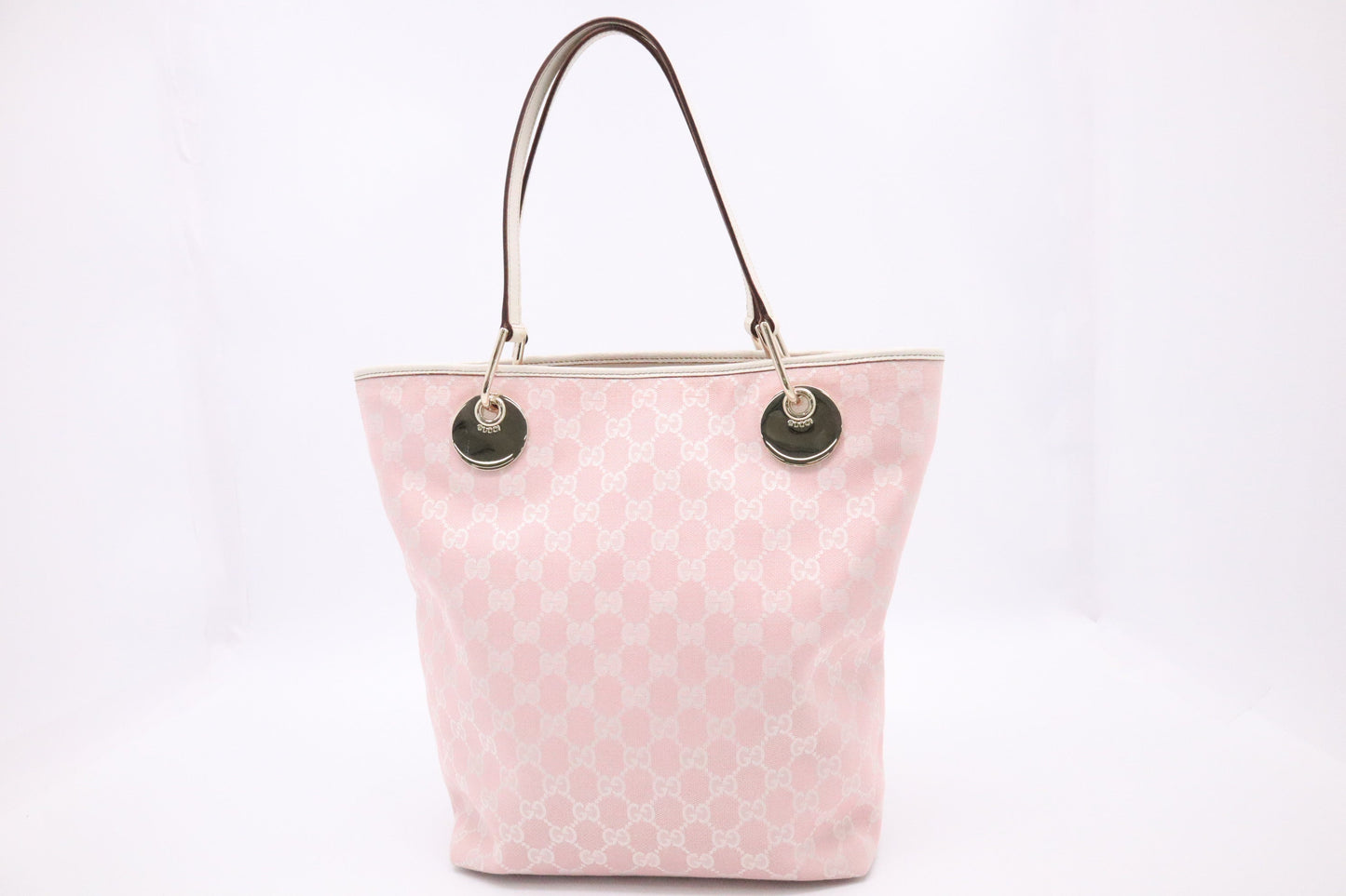 Gucci GG Canvas Pink Tote Bag
