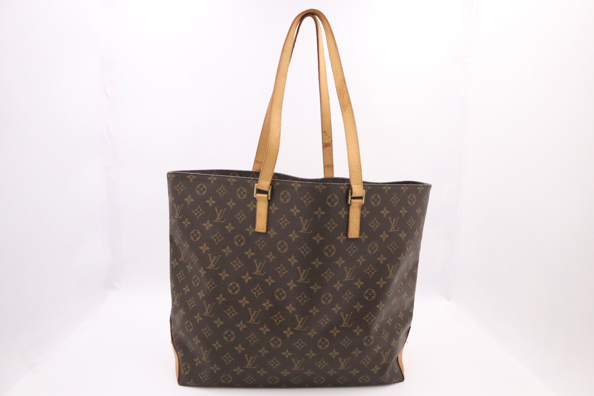 Louis Vuitton Cabas Alto Monogram Canvas Handbag Monogram Canvas