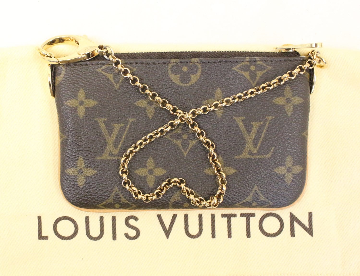 Louis Pochette Milla Pm Pouch Clutch Bag Canvas Monogram