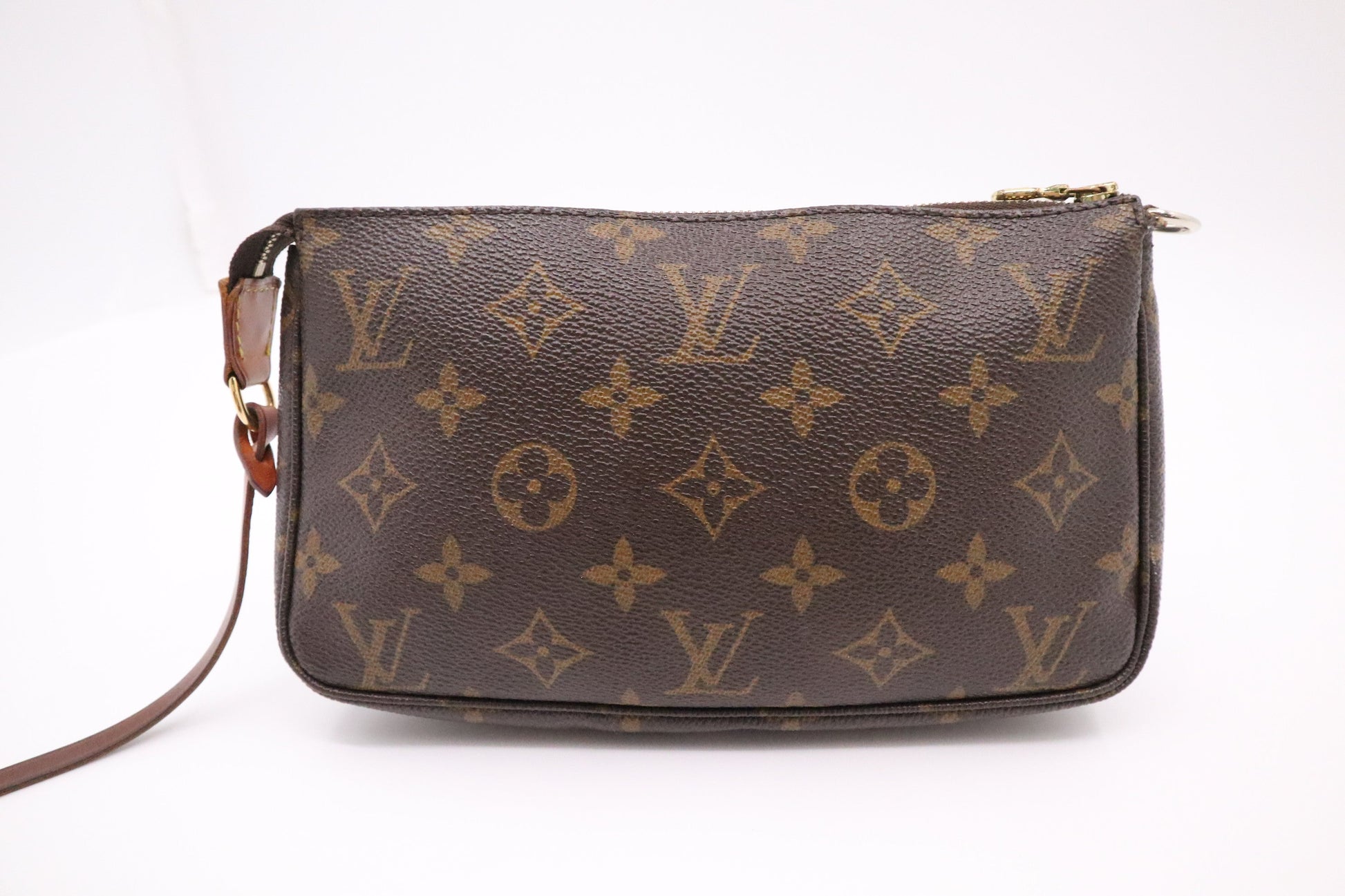 Louis Vuitton Pochette Accessoires Monogram Canvas Clutch Bag Canvas 1