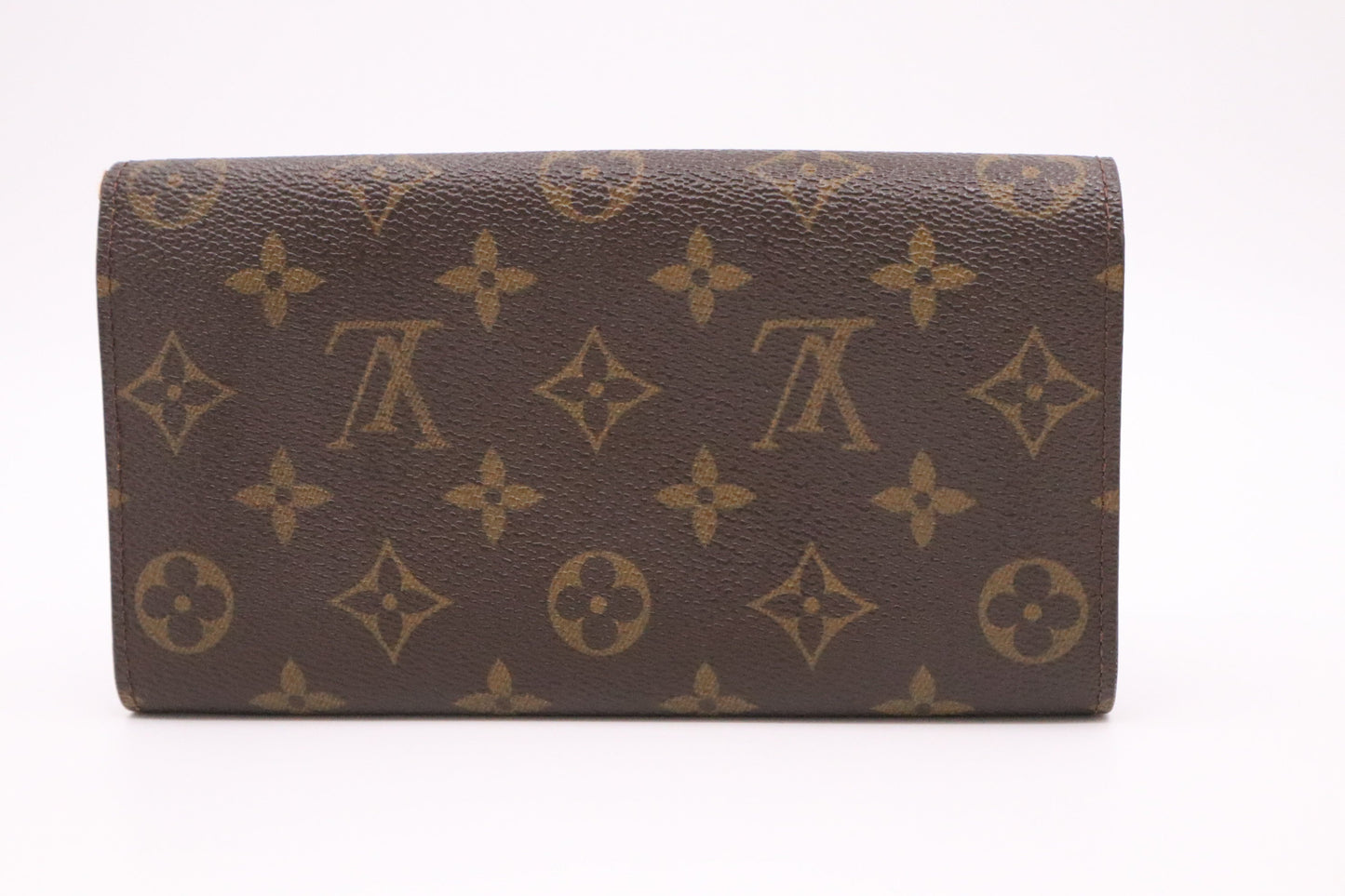 Louis Vuitton Sarah Monogram Canvas Wallet Case Monogram Canvas
