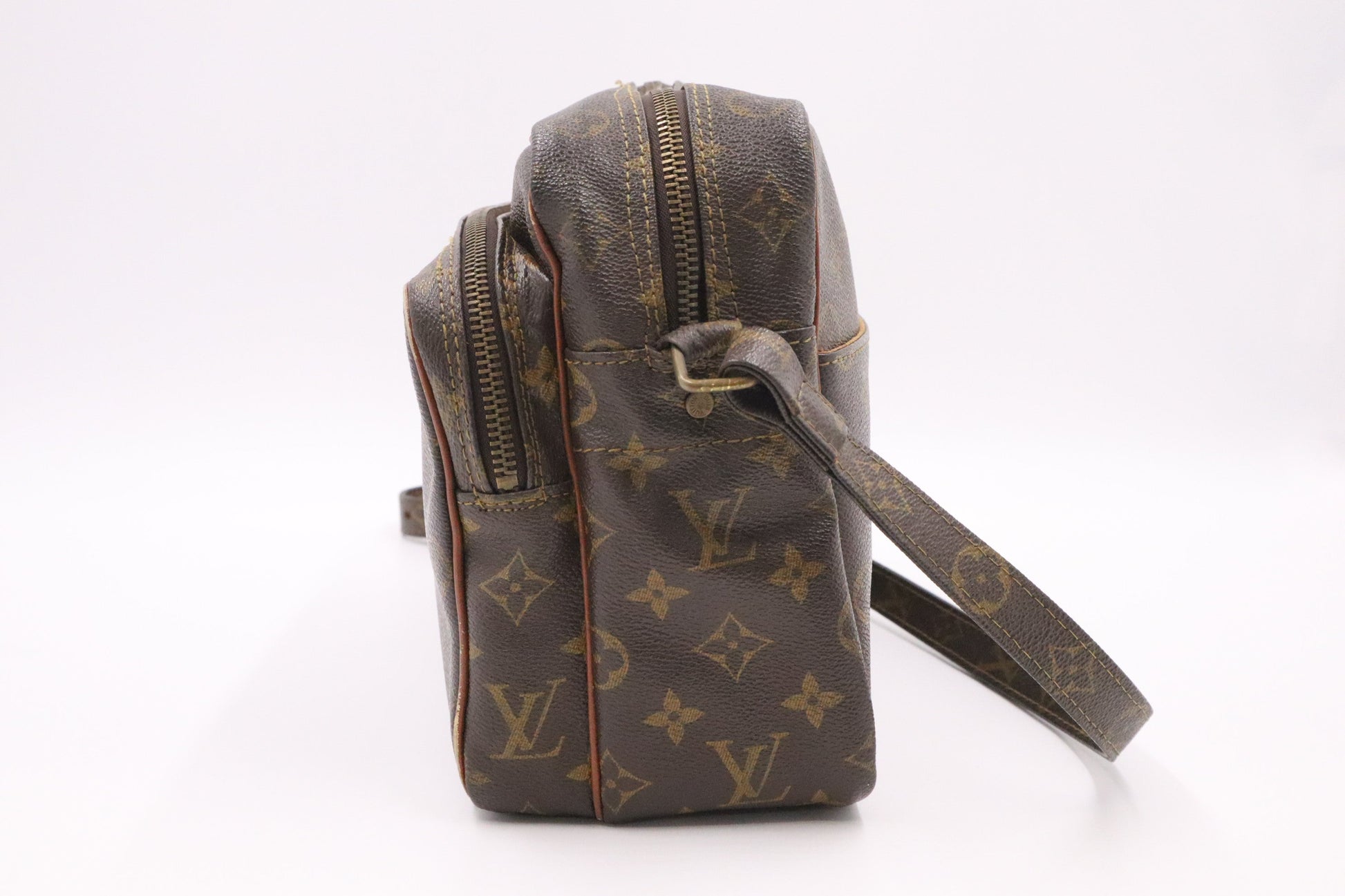 Louis Vuitton Nile PM Monogram Canvas Handbag Canvas 1