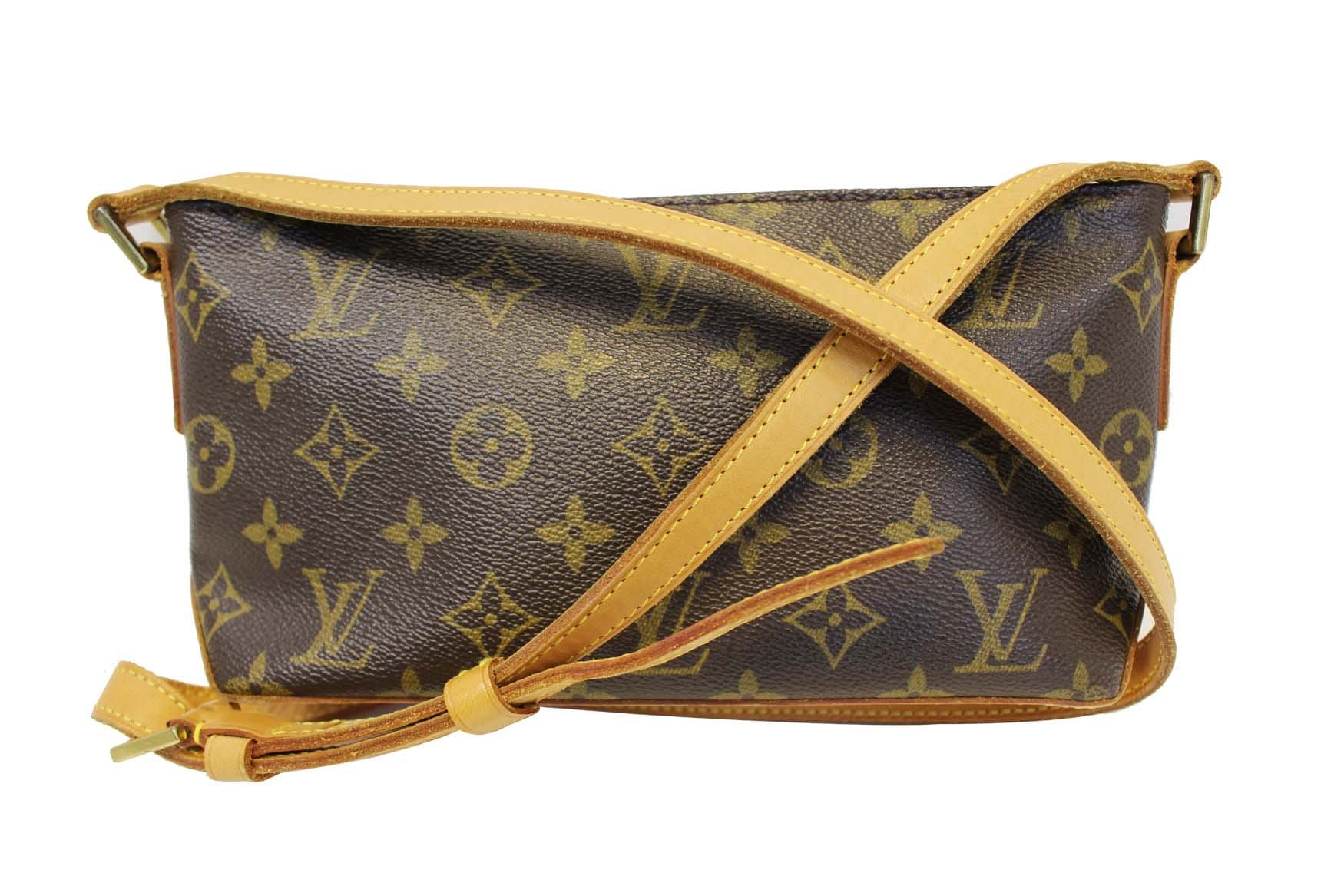Louis Bagmonogram Trotteur Crossbody Canvas Crossbody Bag