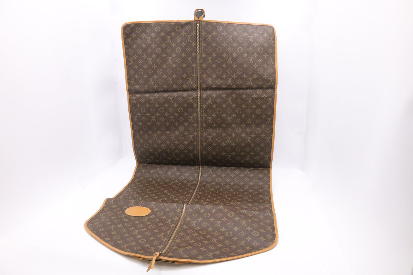 Louis Vuitton French Company Garment Monogram Canvas Handbag