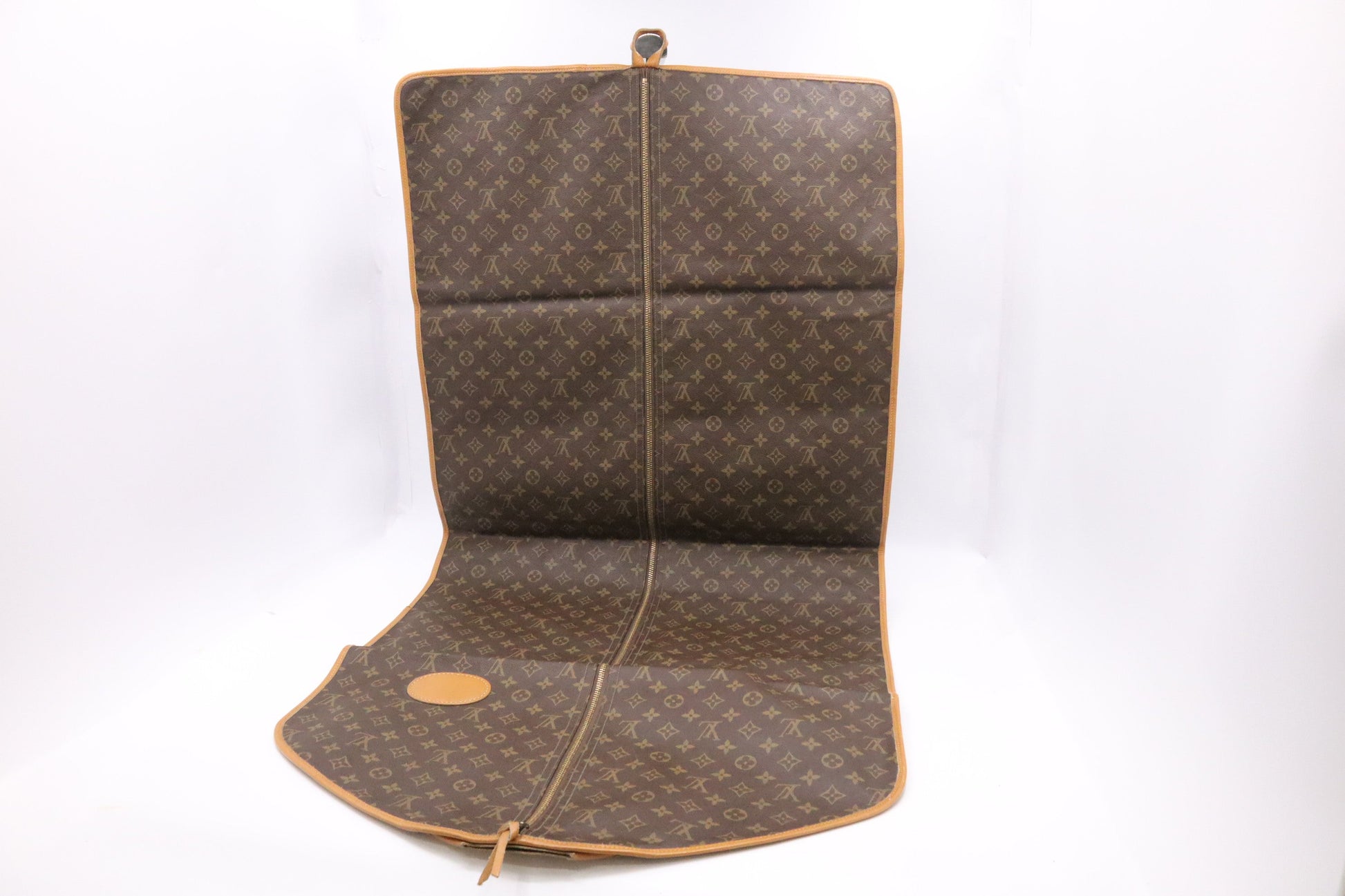 Louis Vuitton French Company Garment Monogram Canvas Handbag