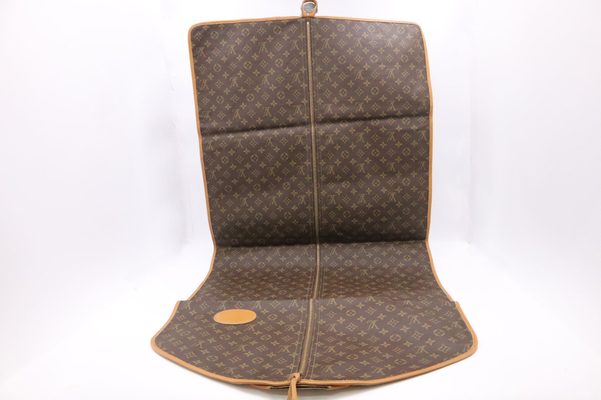 Louis Vuitton French Company Garment Monogram Canvas Handbag