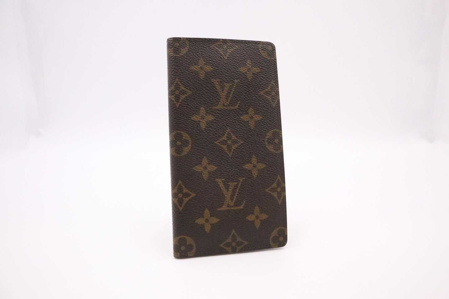 Louis Vuitton Checkbook Holder Monogram Canvas Handbag Monogram Canvas