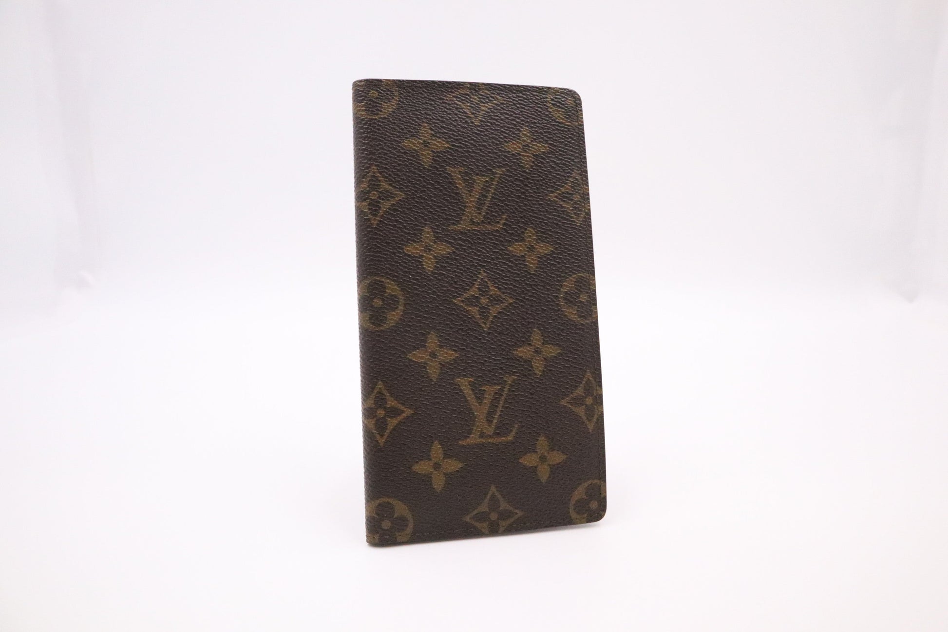 Louis Vuitton Checkbook Holder Monogram Canvas Handbag Monogram Canvas