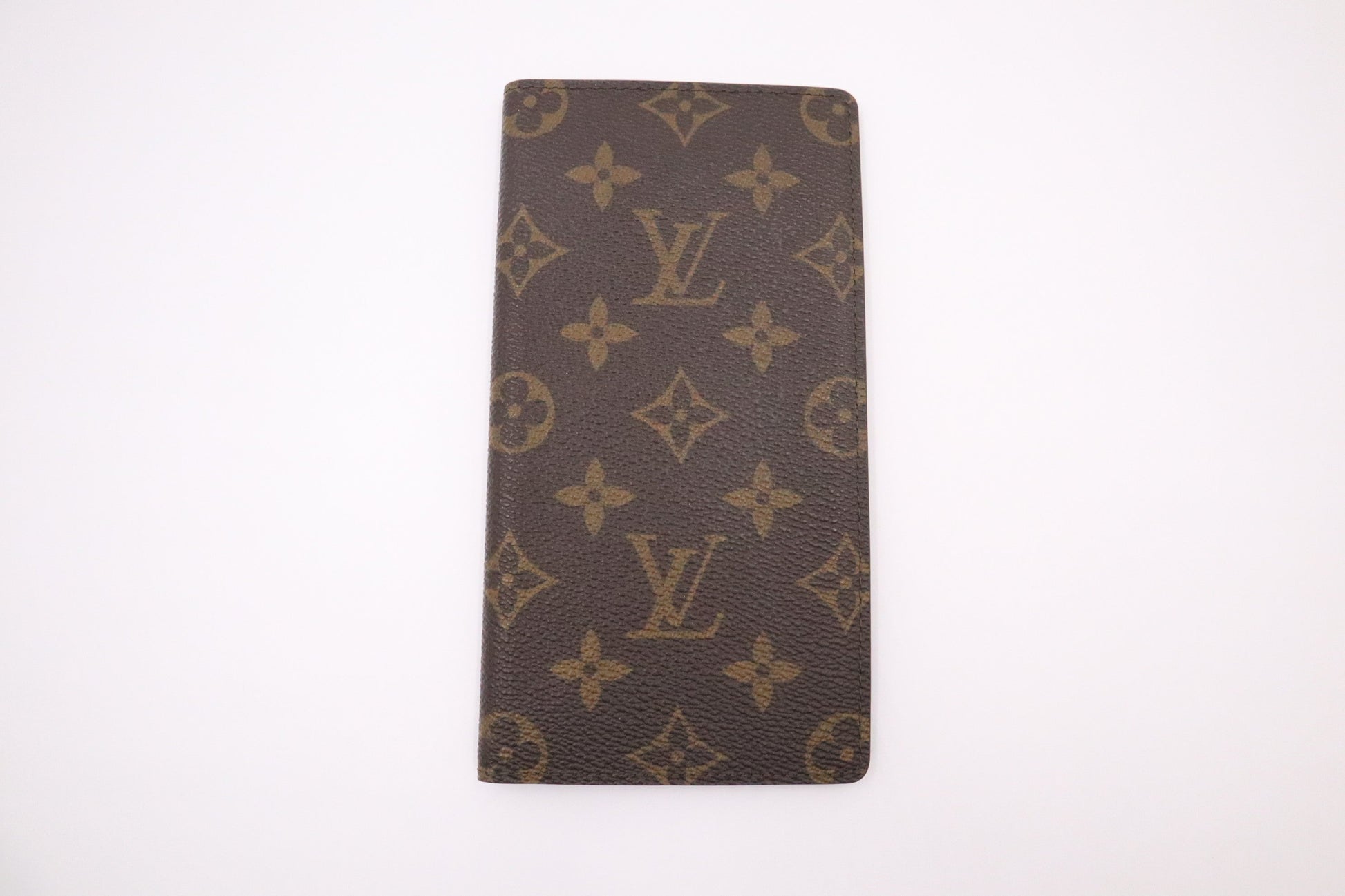 Louis Vuitton Checkbook Holder Monogram Canvas Handbag Monogram Canvas
