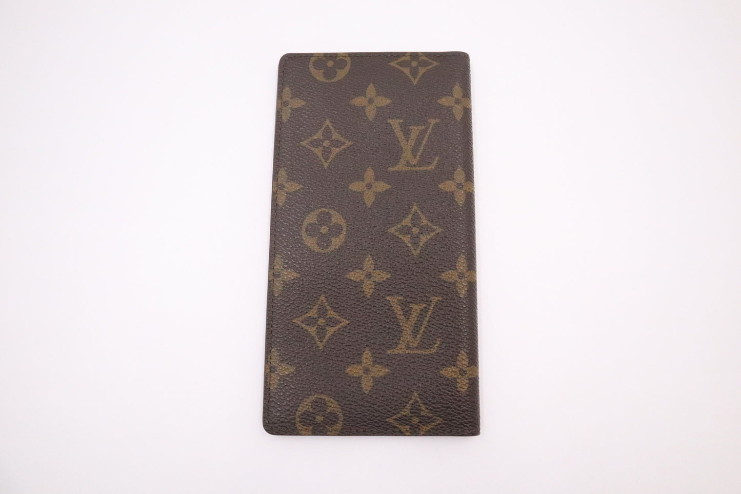 Louis Vuitton Checkbook Holder Monogram Canvas Handbag Monogram Canvas