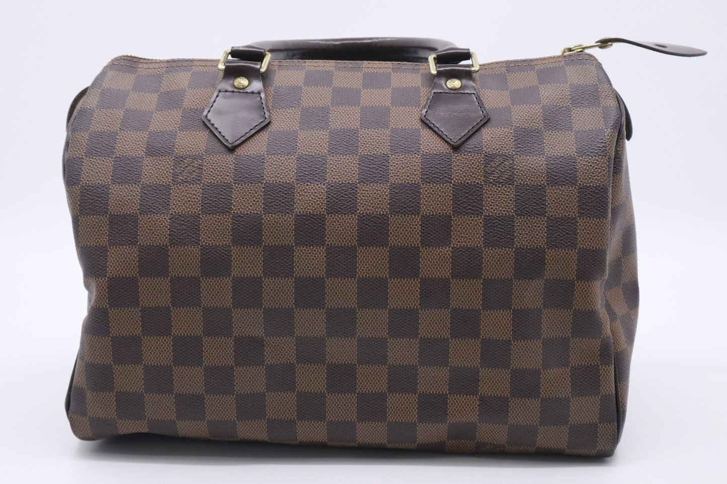 Louis Vuitton Speedy 30 Ebene Canvas Damier Handbag
