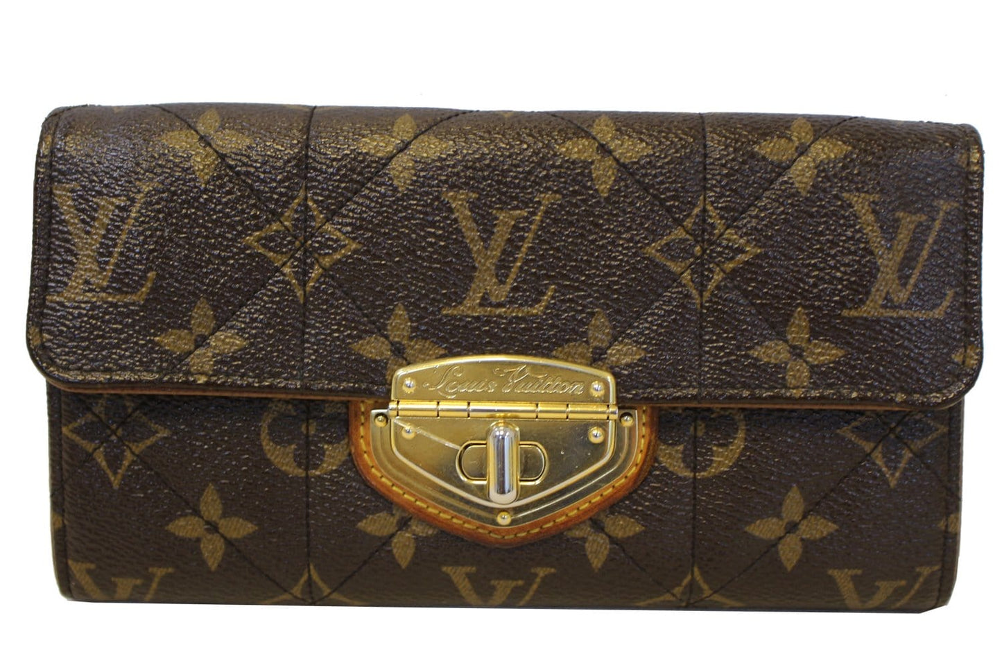 Louis Sarah Etoile Wallet Clutch Bag Canvas Monogram