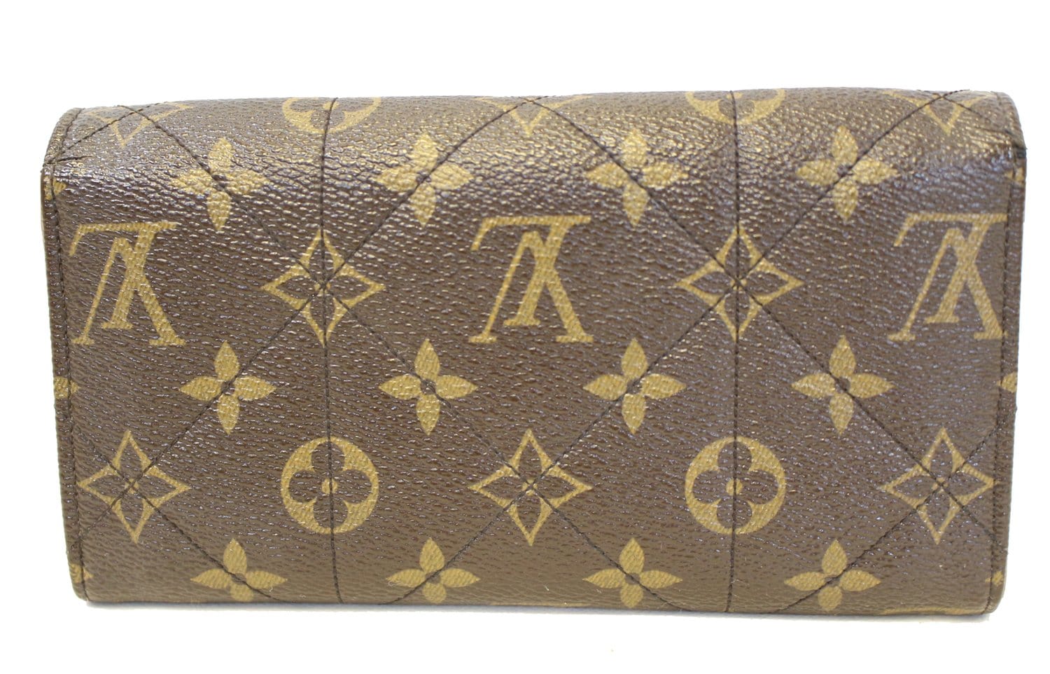 Louis Sarah Etoile Wallet Clutch Bag Canvas Monogram