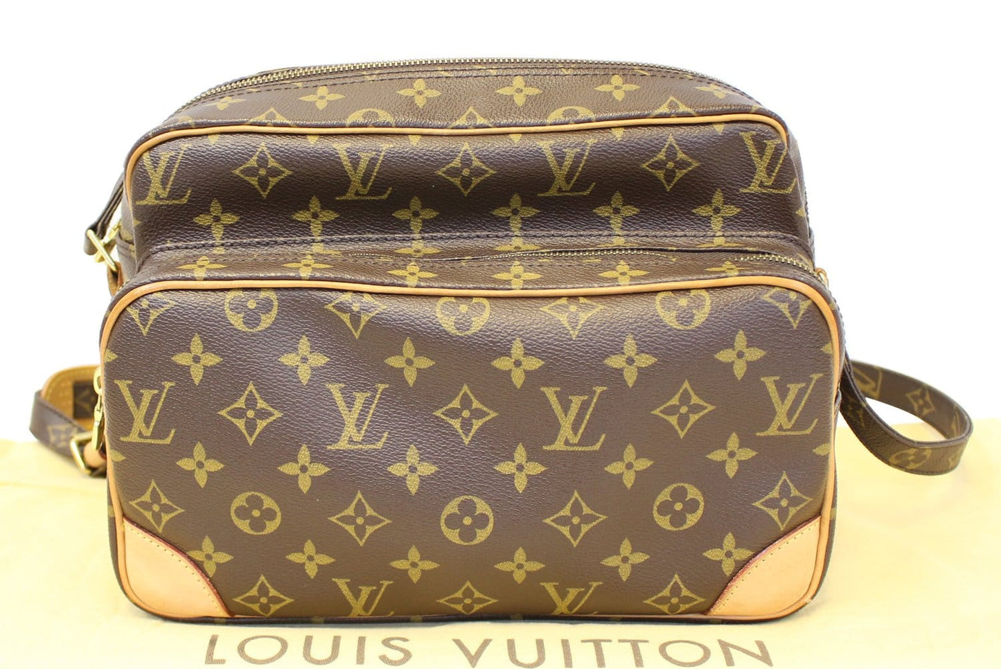 Louis Nile Crossbody Bag Canvas Monogram