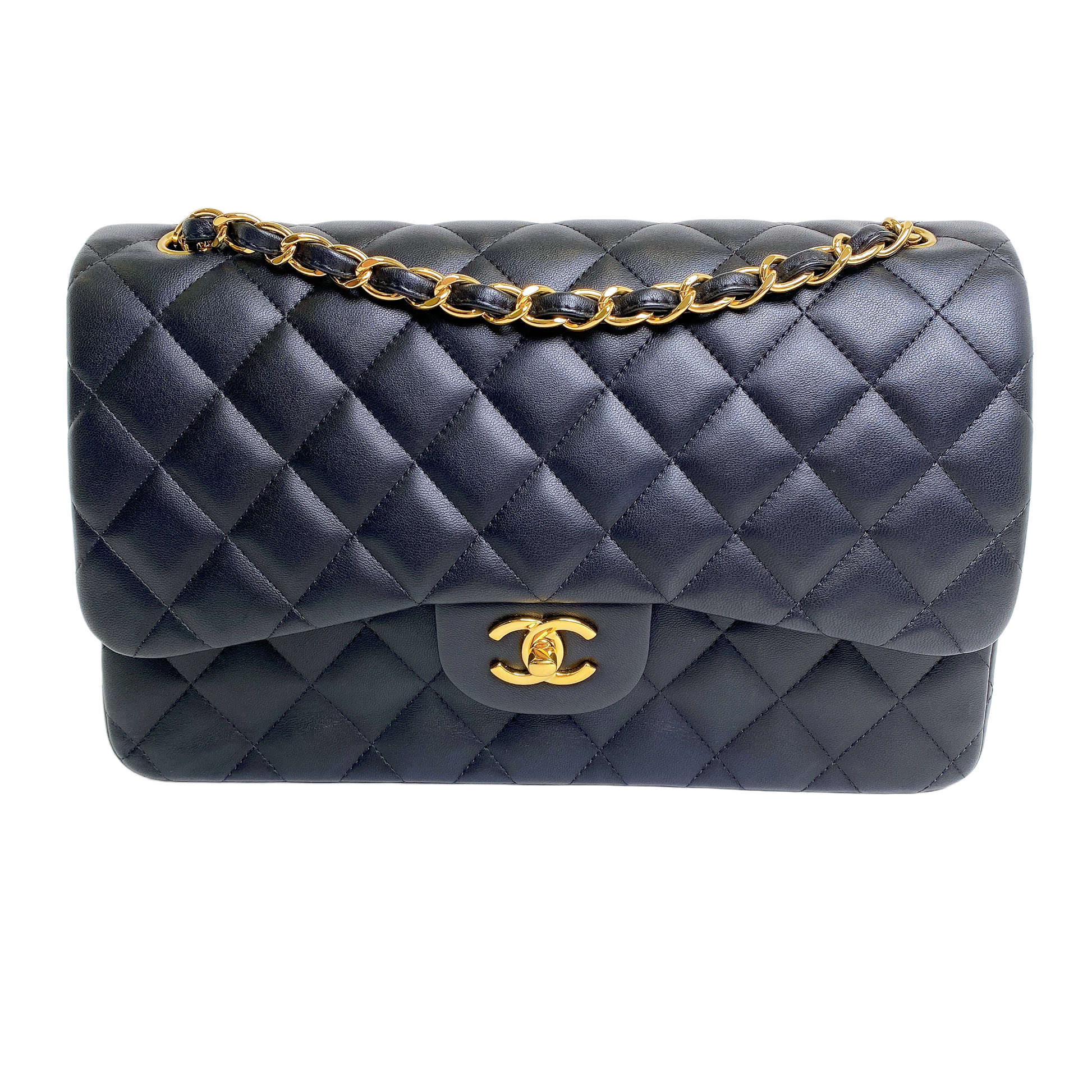 Chanel Classic Jumbo Ghw Handbag