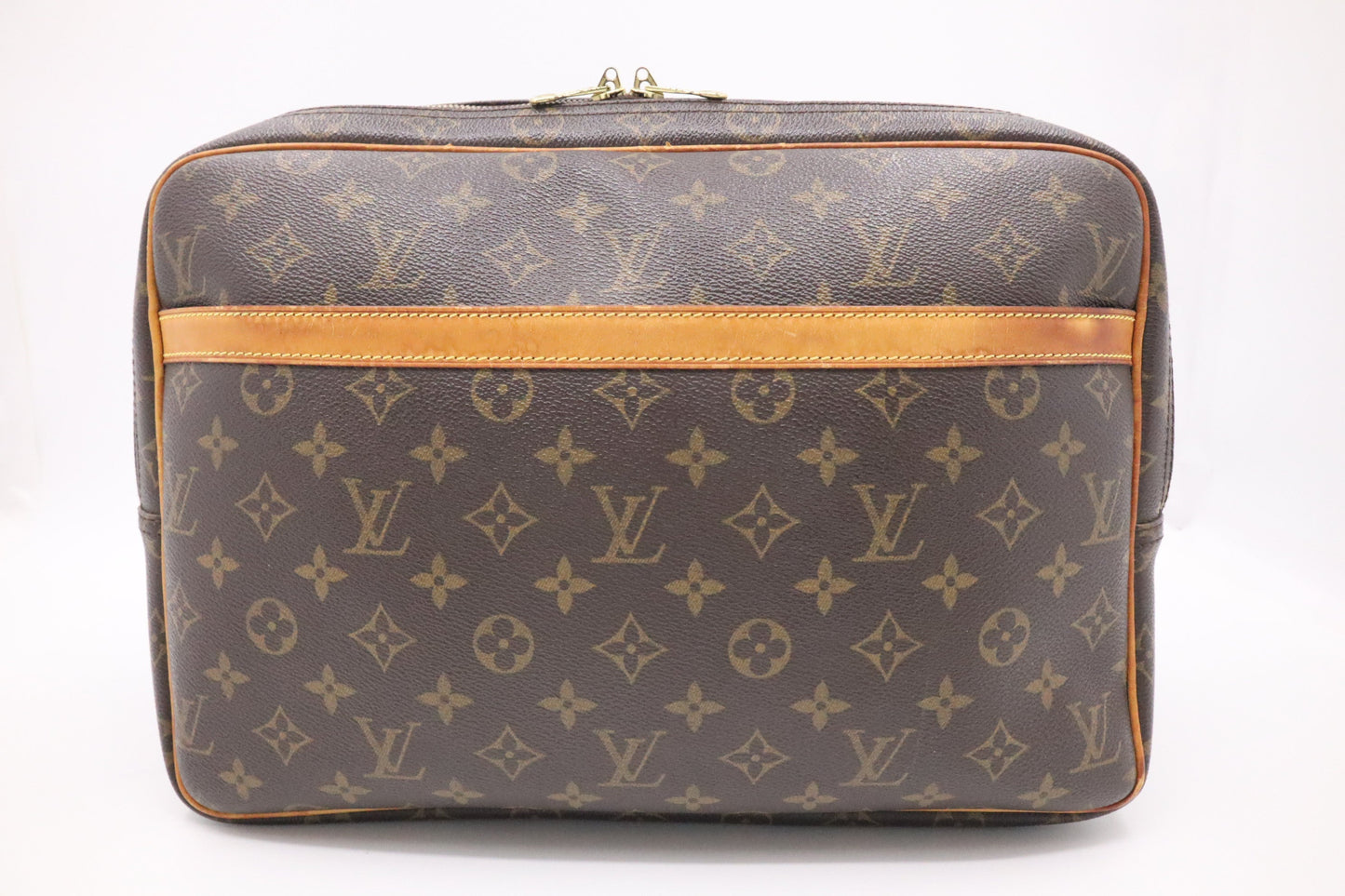 Louis Vuitton Reporter Monogram GM Canvas Handbag Canvas 1